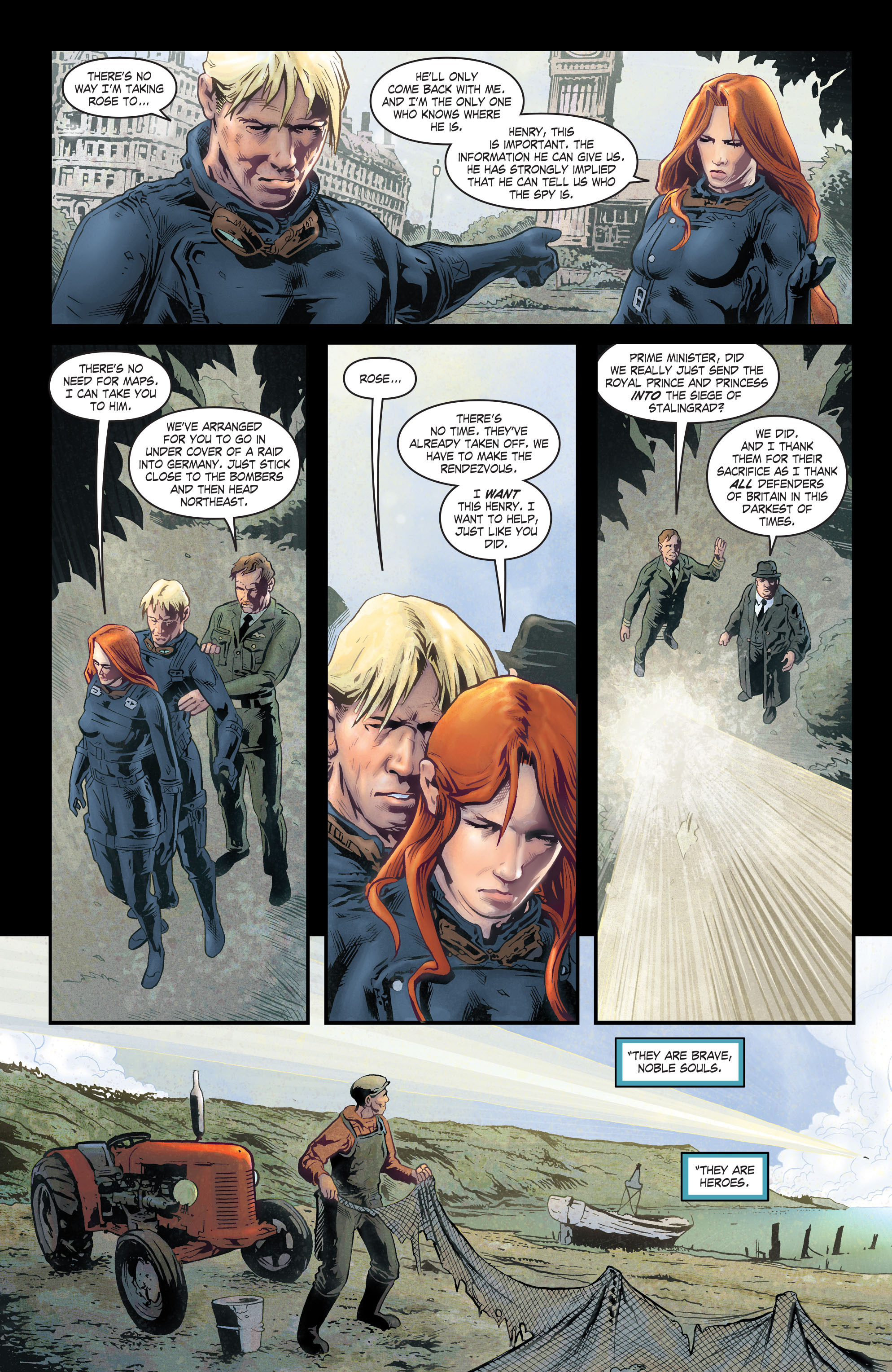 Read online The Royals: Masters of War comic -  Issue #4 - 9