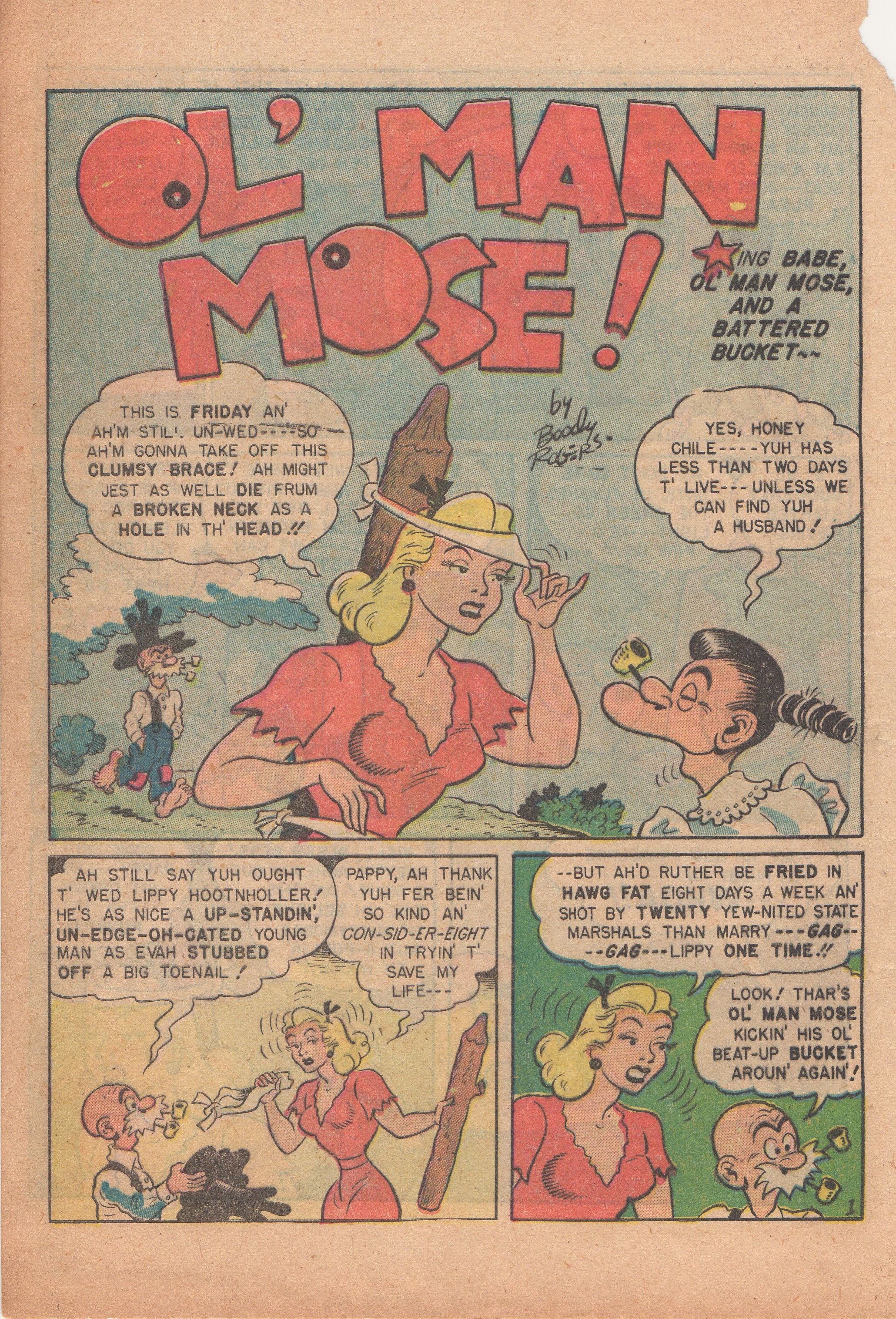 Read online Babe (1948) comic -  Issue #5 - 16