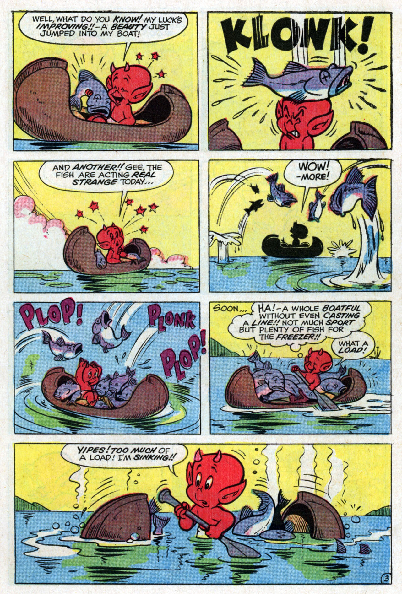 Read online Hot Stuff, the Little Devil comic -  Issue #75 - 7