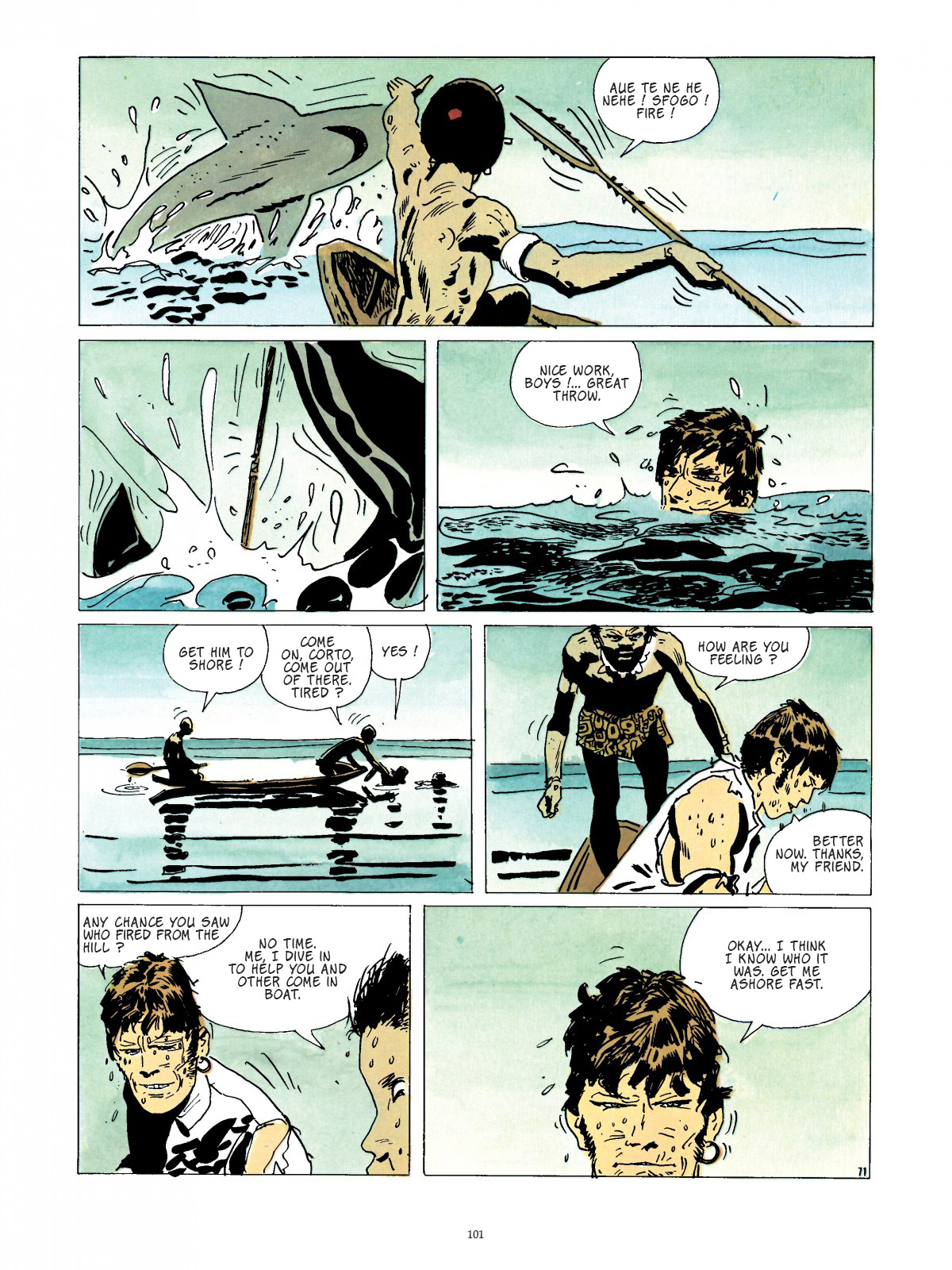 Read online Corto Maltese comic -  Issue # TPB 2 (Part 1) - 91