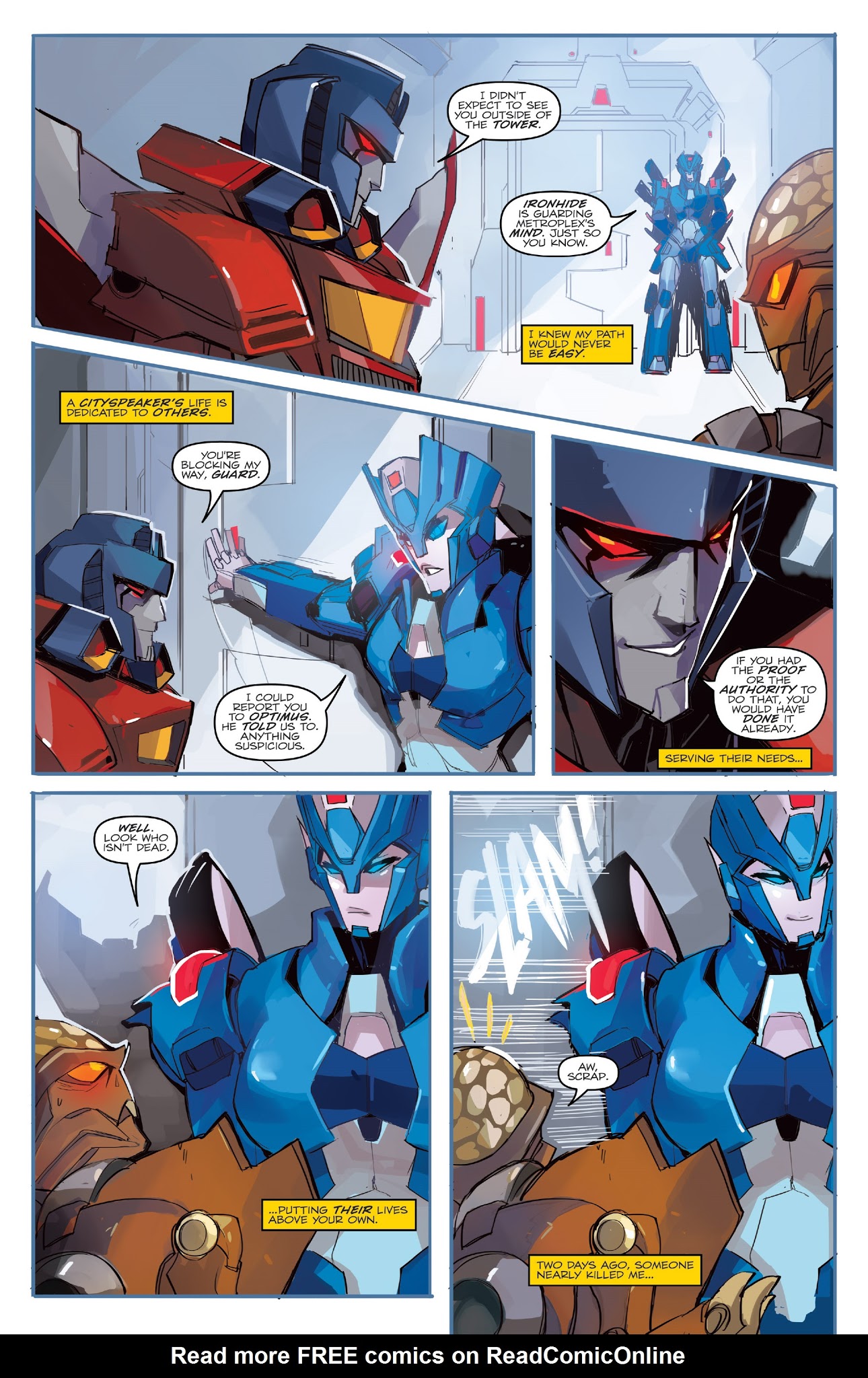 Read online The Transformers: Windblade (2018) comic -  Issue # TPB - 34