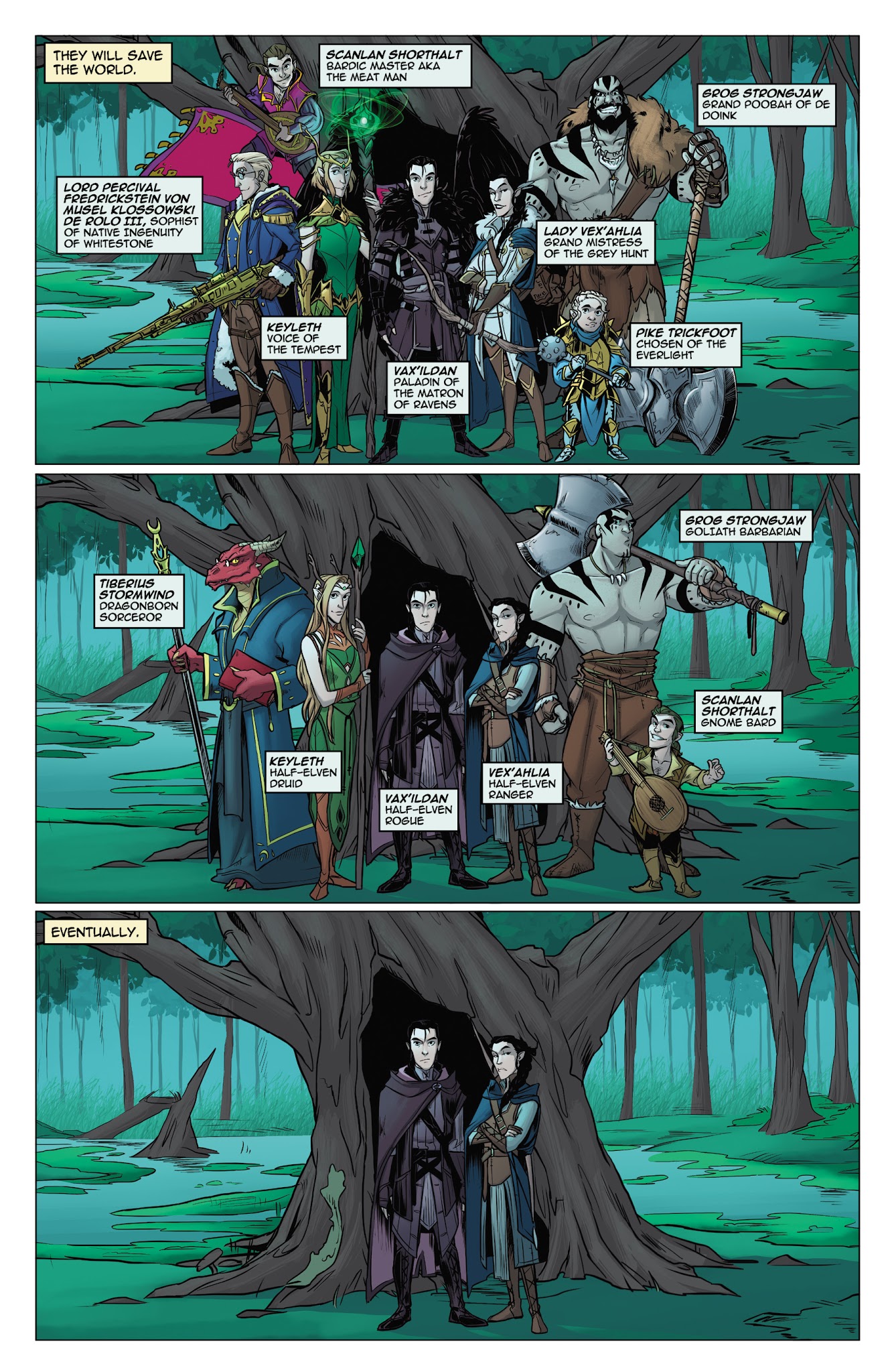 Read online Critical Role comic -  Issue #1 - 3