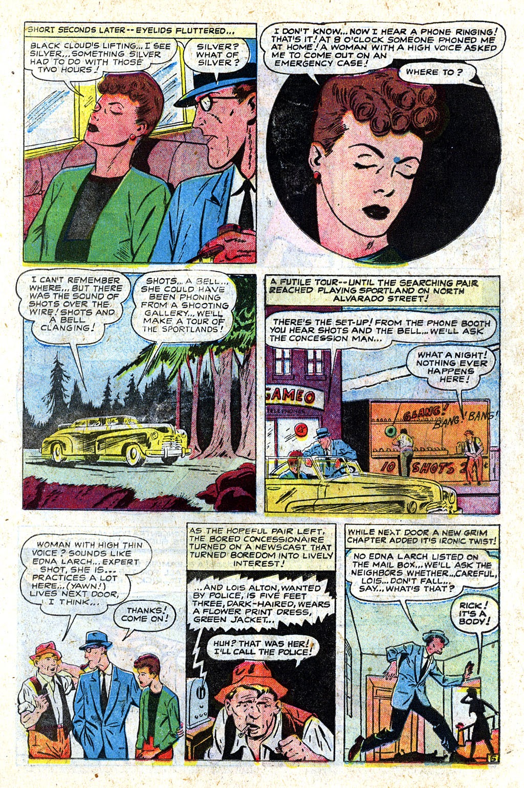 Read online Crime Cases Comics (1950) comic -  Issue #25 - 15