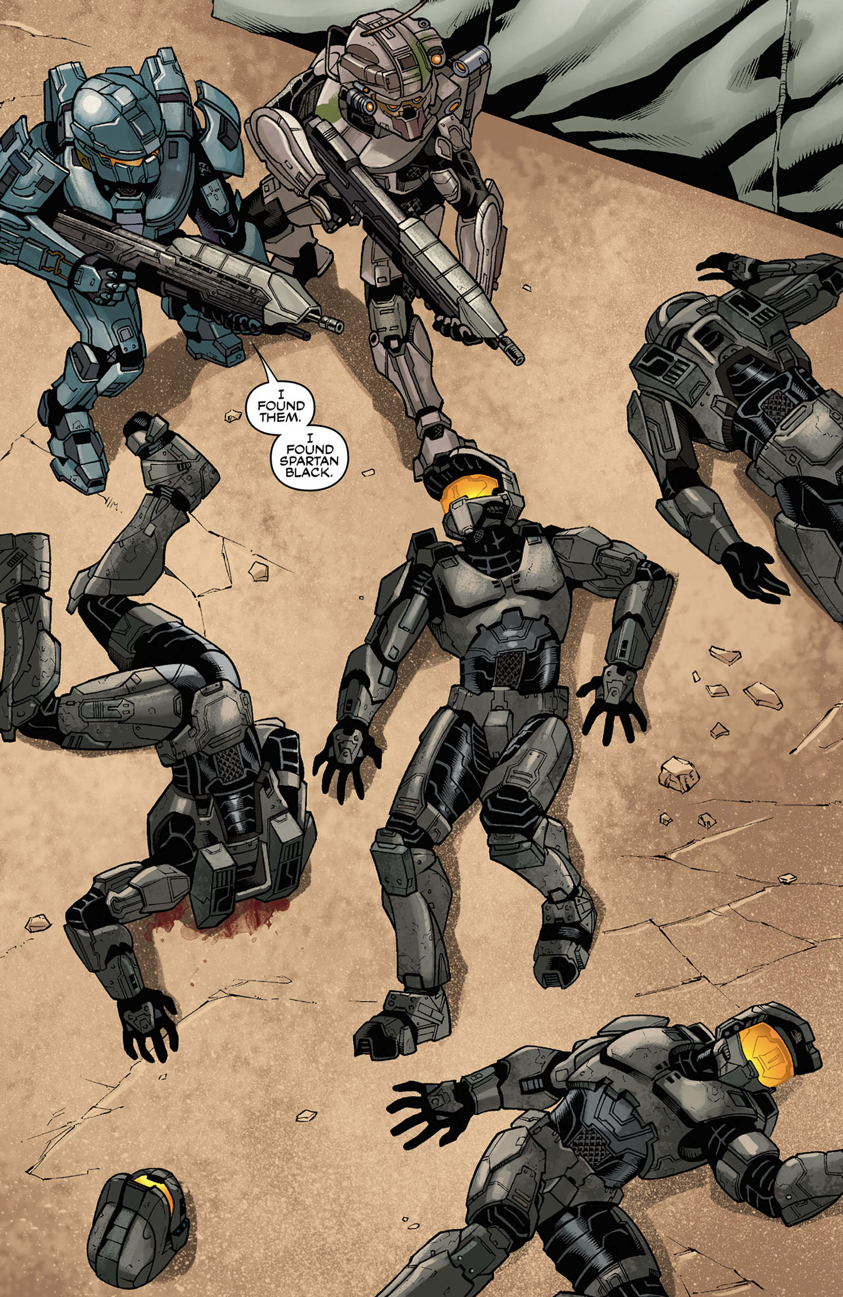 Read online Halo: Escalation comic -  Issue #8 - 15