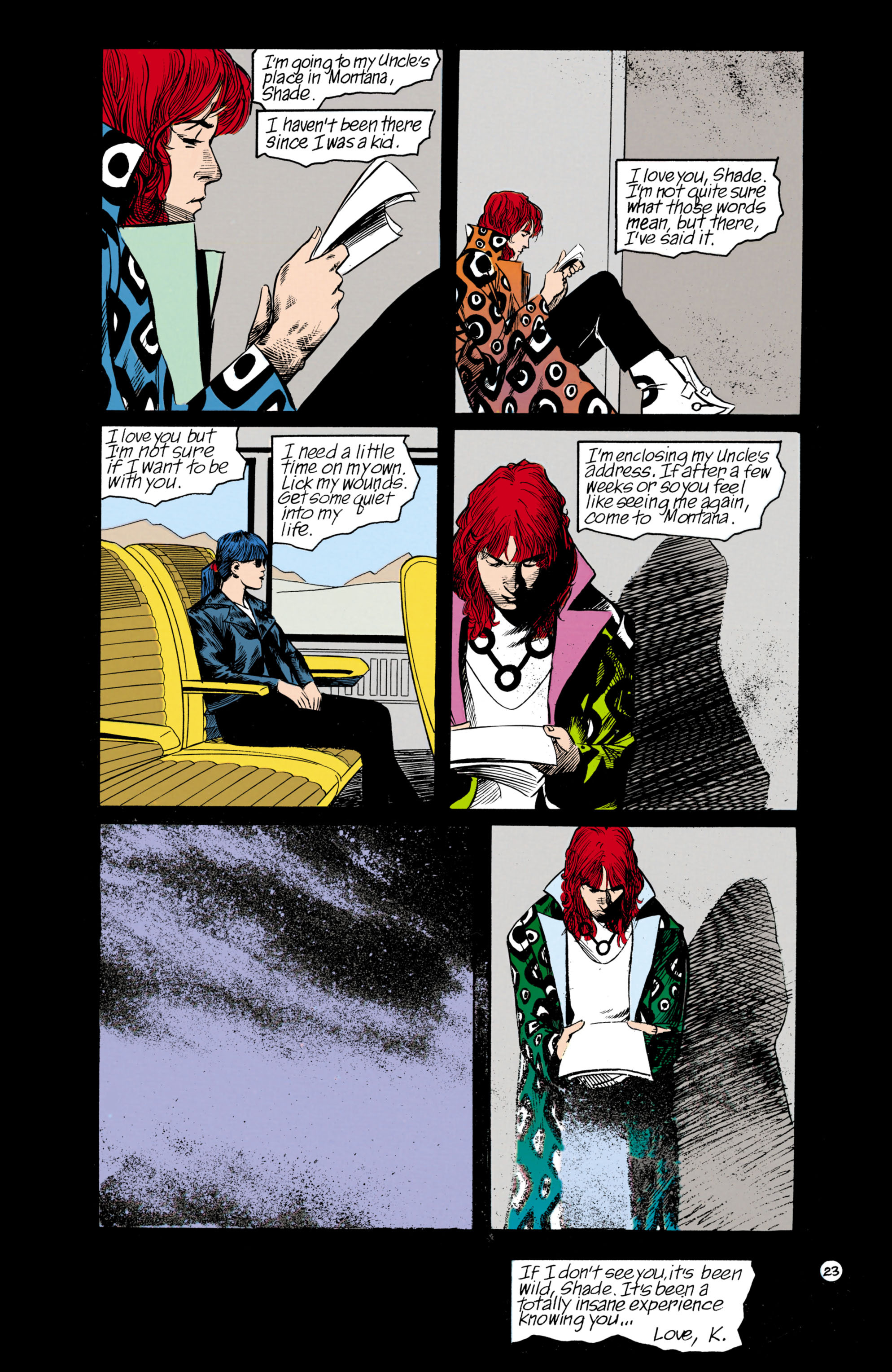 Read online Shade, the Changing Man comic -  Issue #18 - 23
