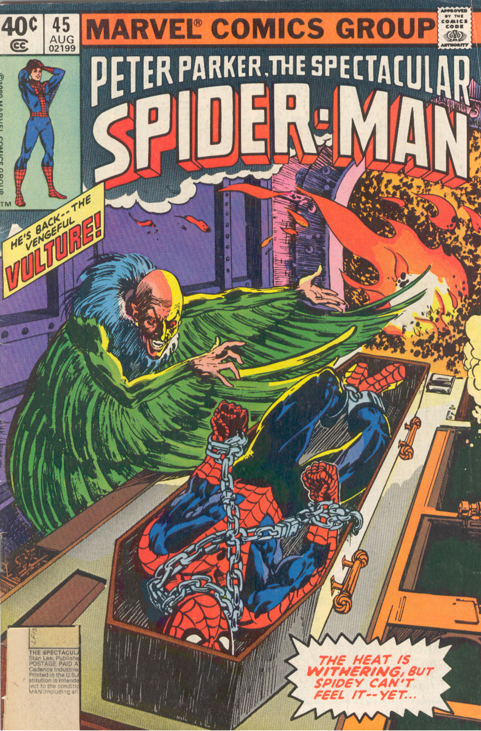 Read online The Spectacular Spider-Man (1976) comic -  Issue #45 - 1