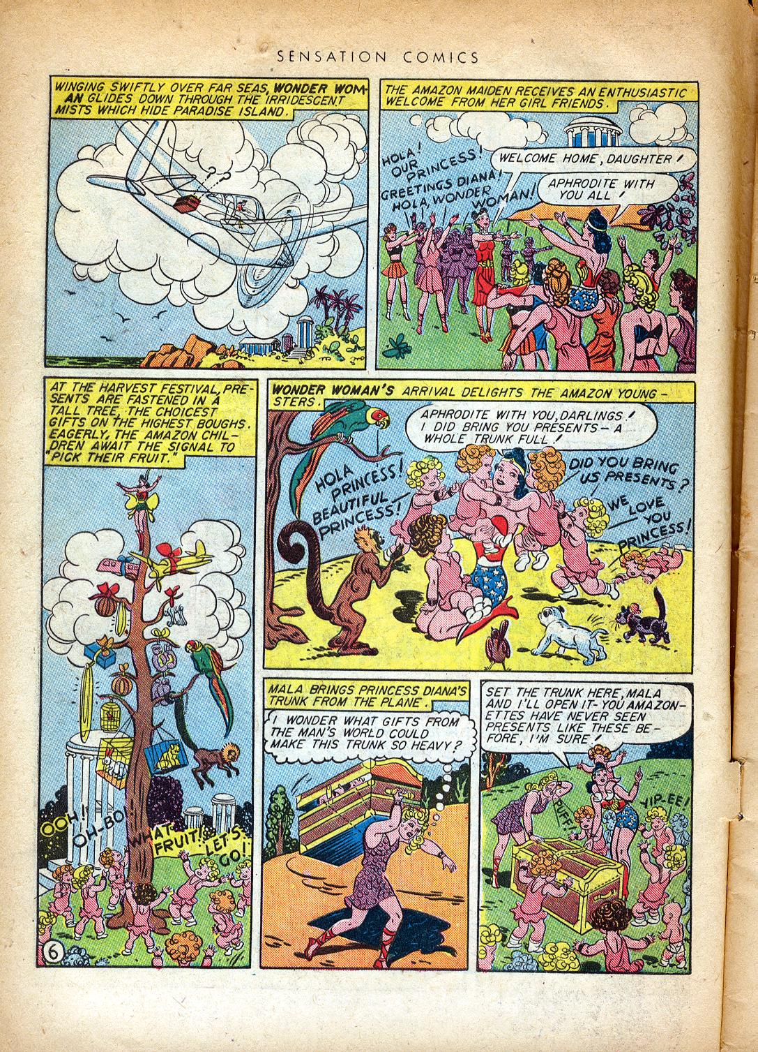 Read online Sensation (Mystery) Comics comic -  Issue #37 - 8