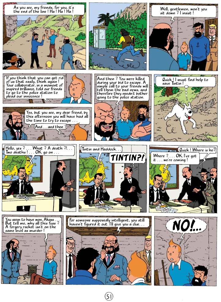 Read online The Adventures of Tintin comic -  Issue #24 - 54