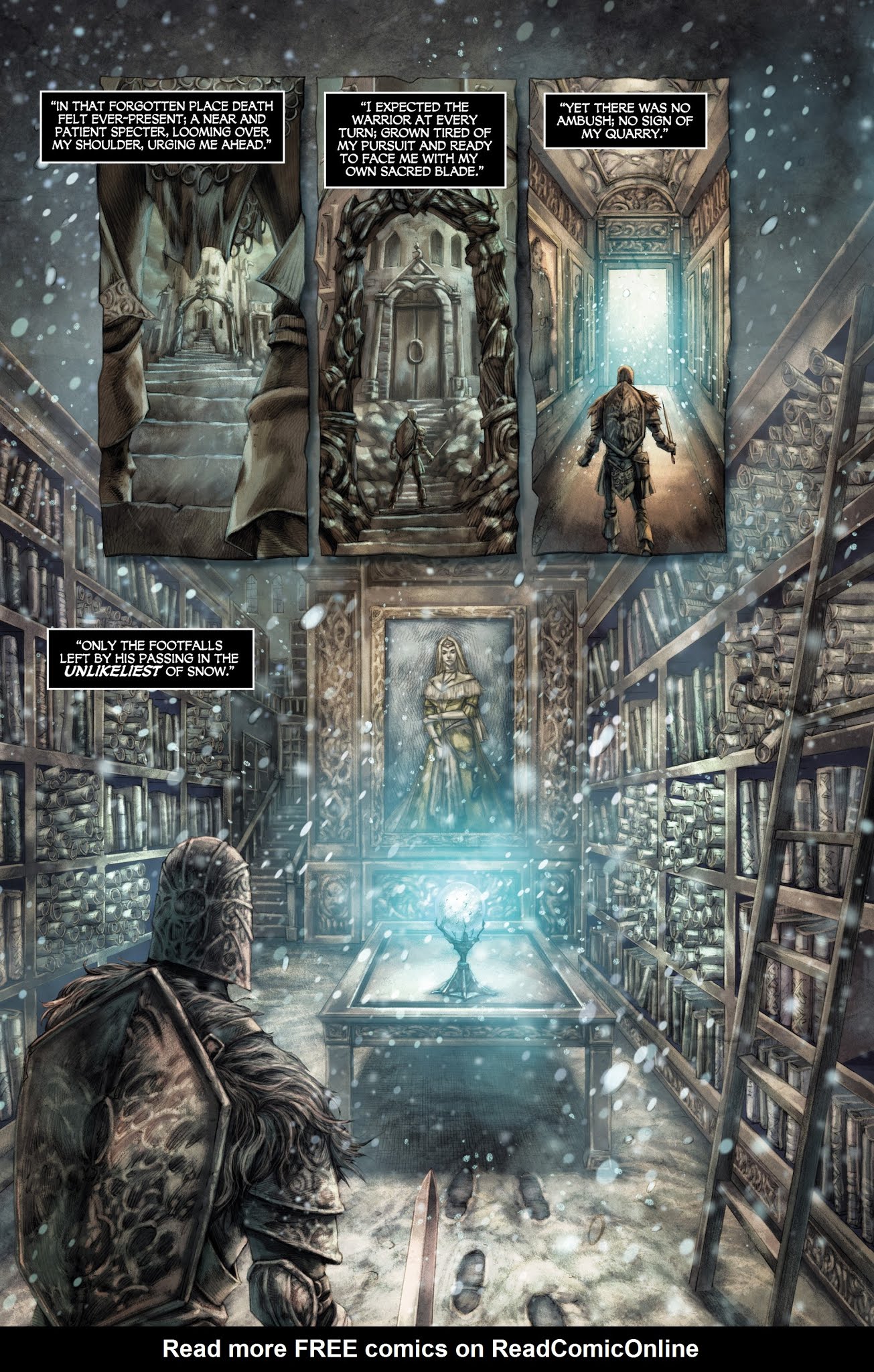 Read online Dark Souls: Winter's Spite comic -  Issue #1 - 17