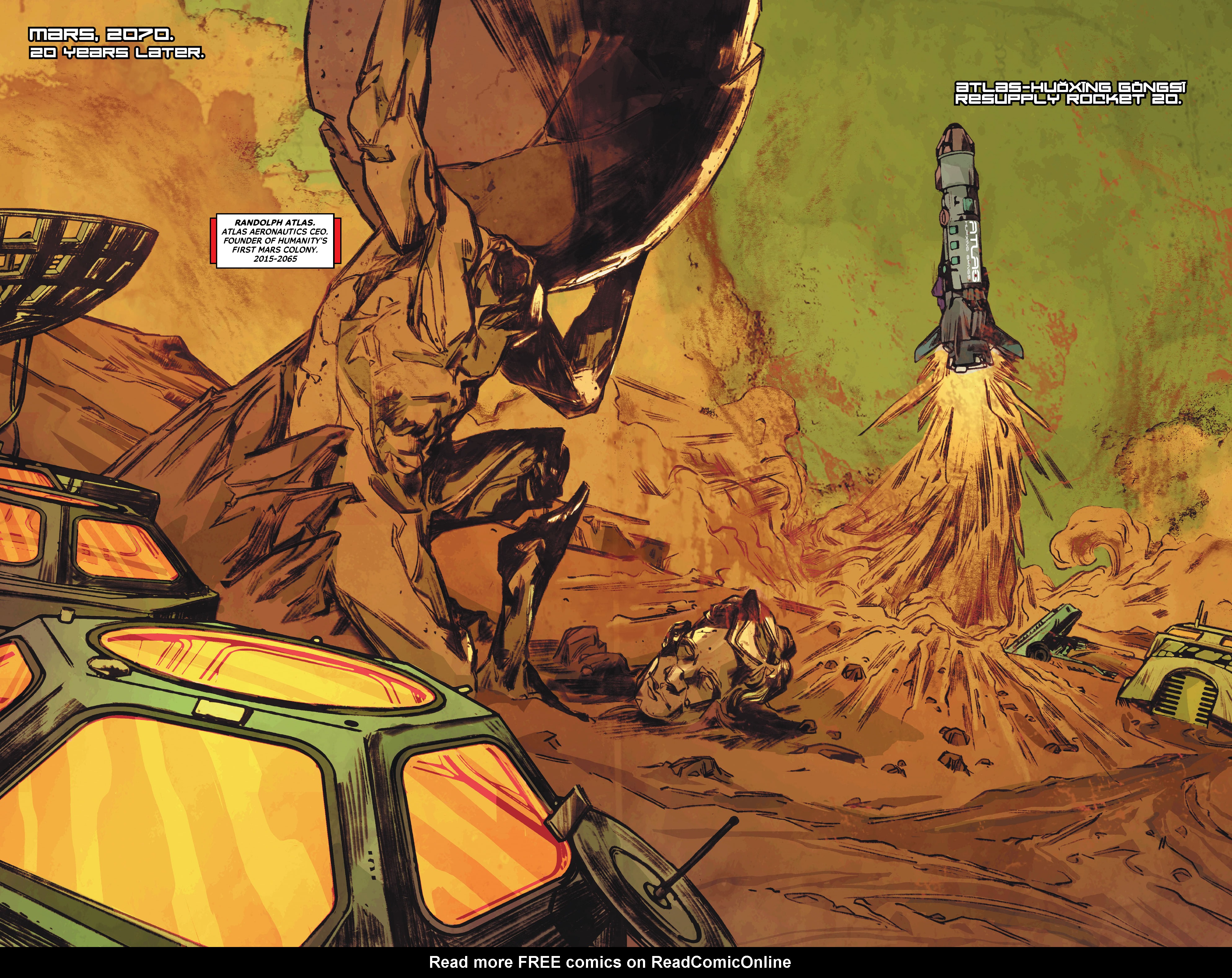 Read online Fear of a Red Planet comic -  Issue #1 - 4