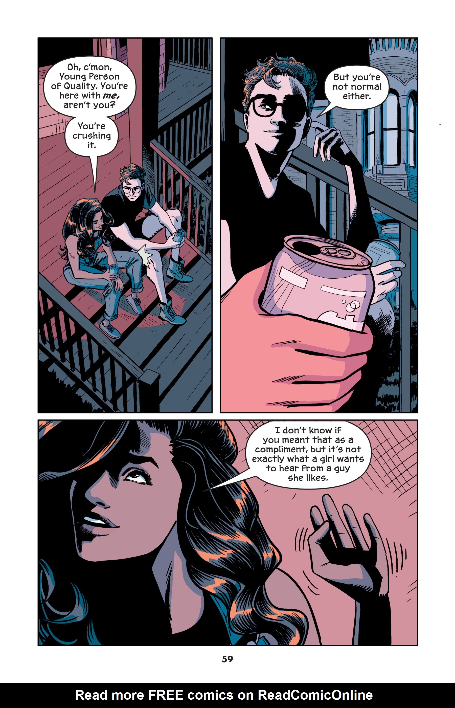 Read online Victor and Nora: A Gotham Love Story comic -  Issue # TPB (Part 1) - 58