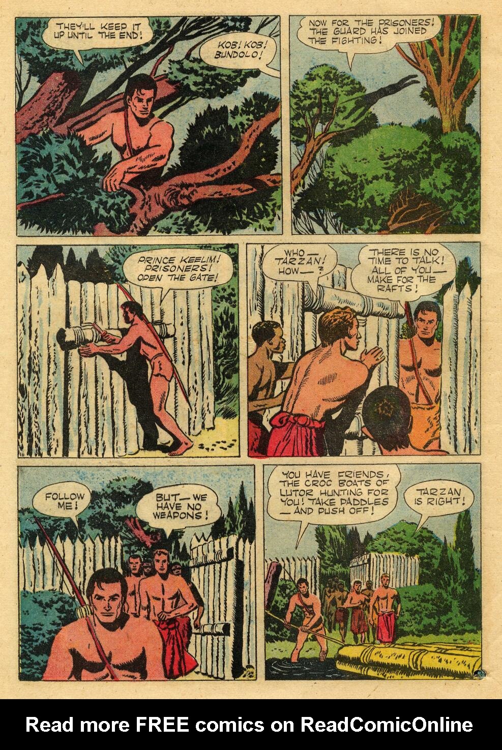 Read online Tarzan (1948) comic -  Issue #59 - 14