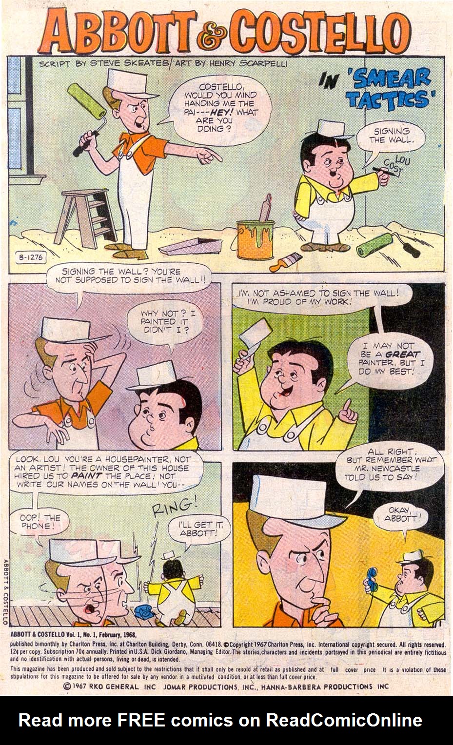 Read online Abbott & Costello comic -  Issue #1 - 2