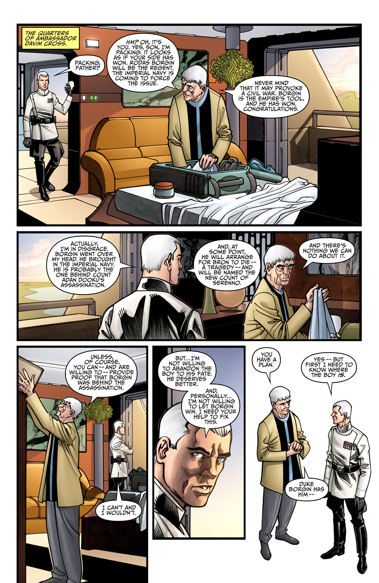Read online Star Wars: Agent Of The Empire - Hard Targets comic -  Issue #4 - 9