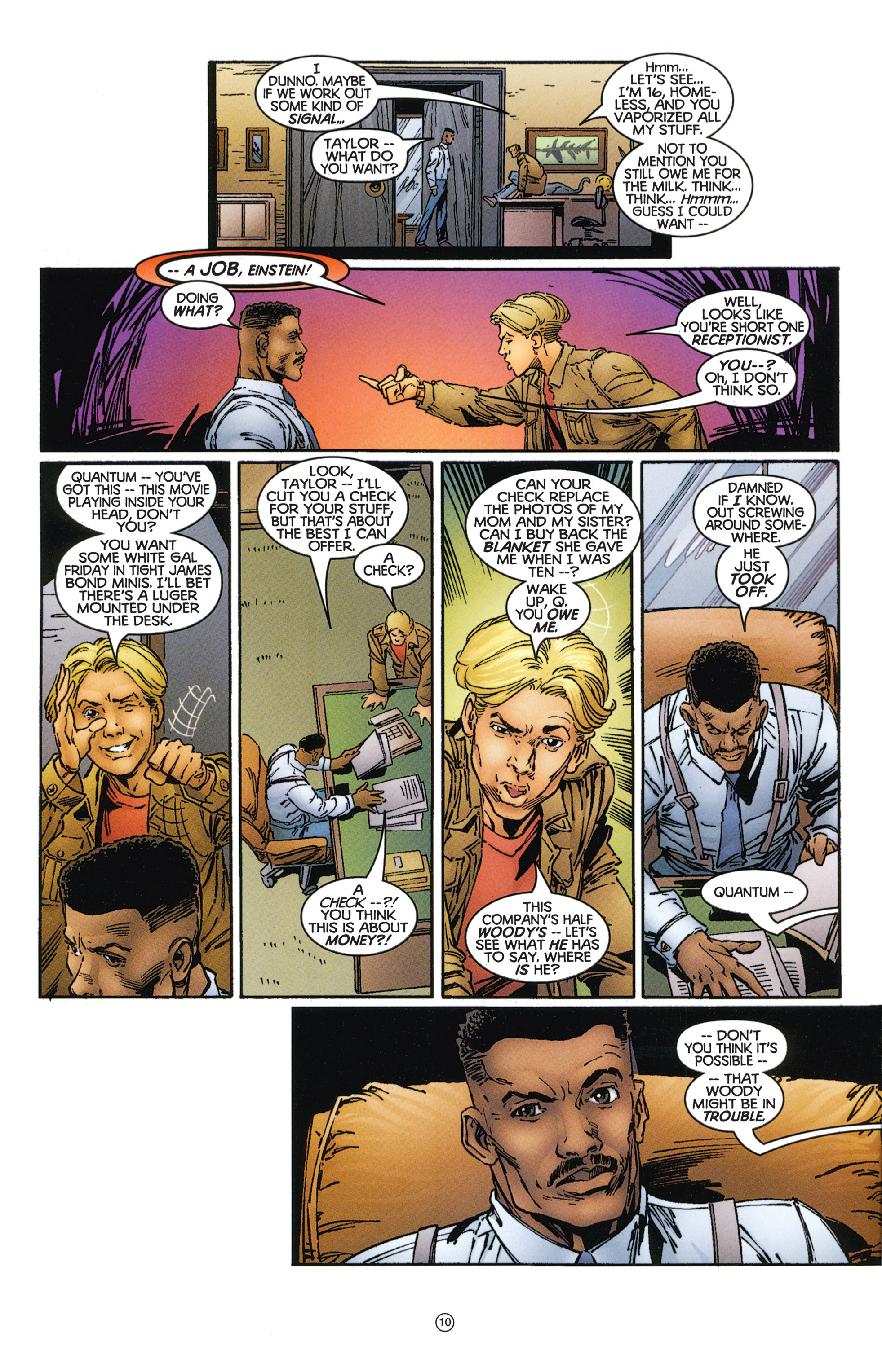 Read online Quantum and Woody (1997) comic -  Issue #6 - 9