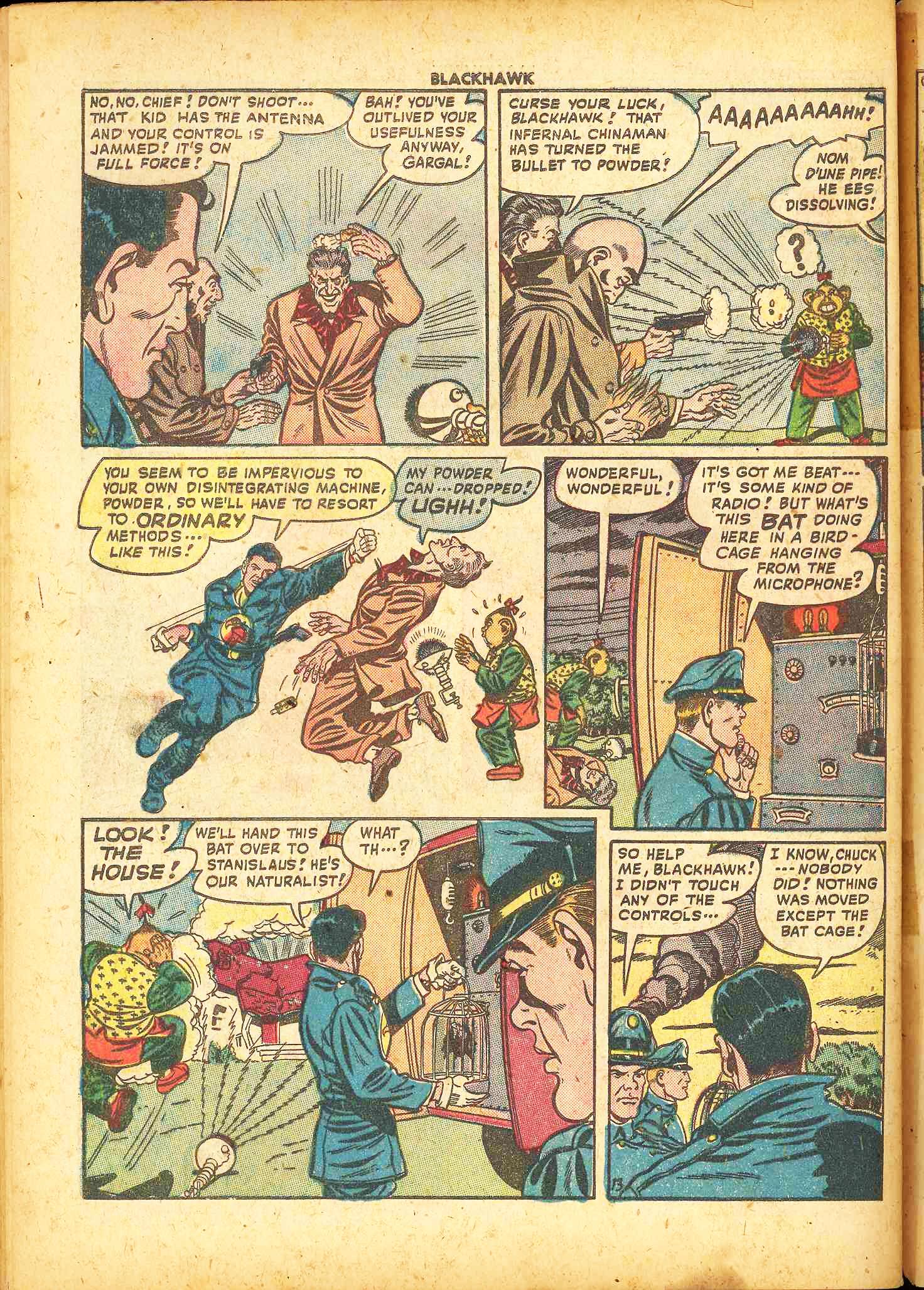 Read online Blackhawk (1957) comic -  Issue #20 - 49