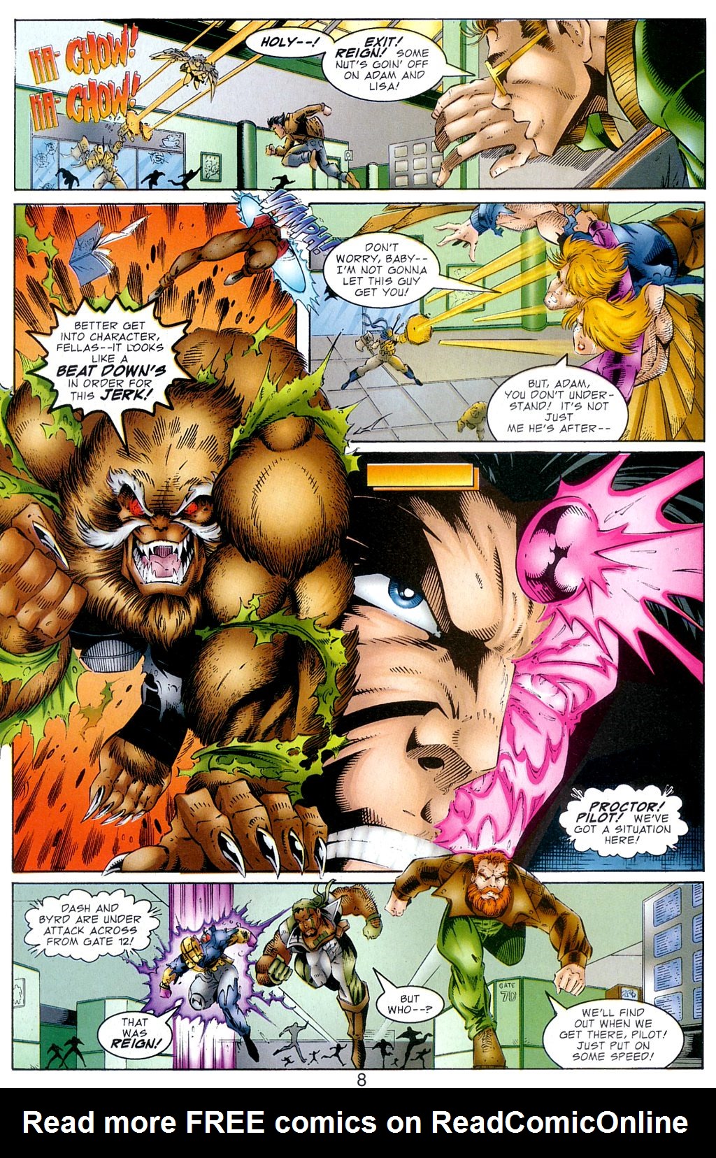 Read online NewMen comic -  Issue #10 - 11