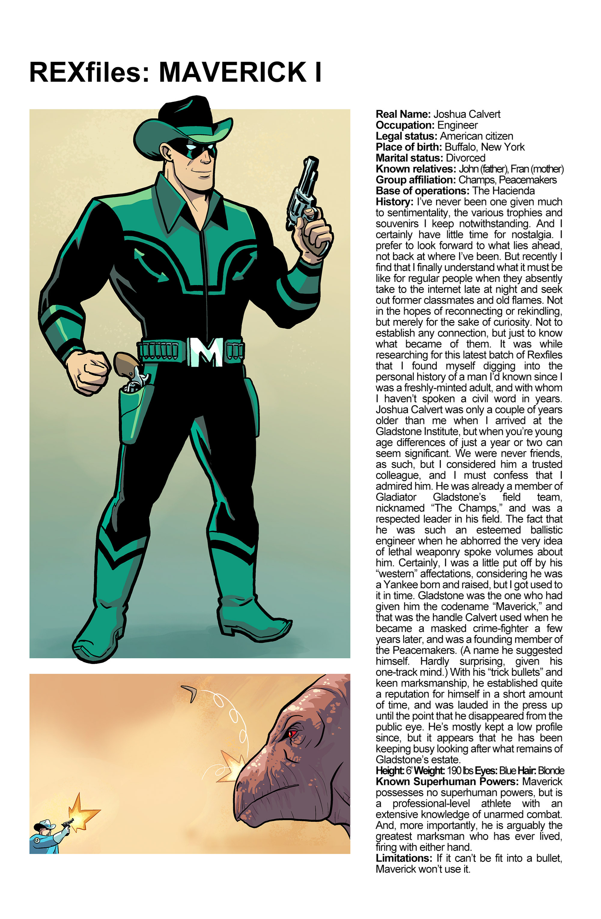 Read online Edison Rex comic -  Issue #15 - 17