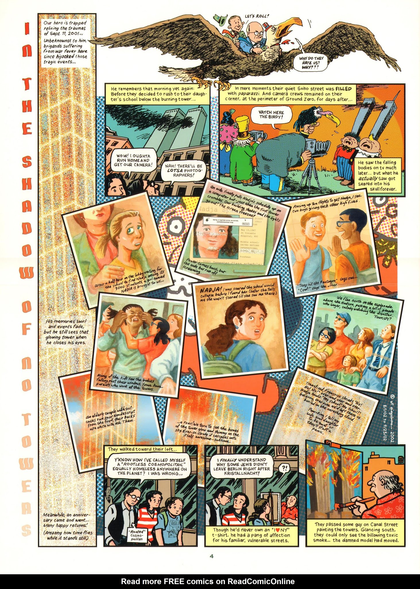 Read online In The Shadow Of No Towers comic -  Issue # Full - 8