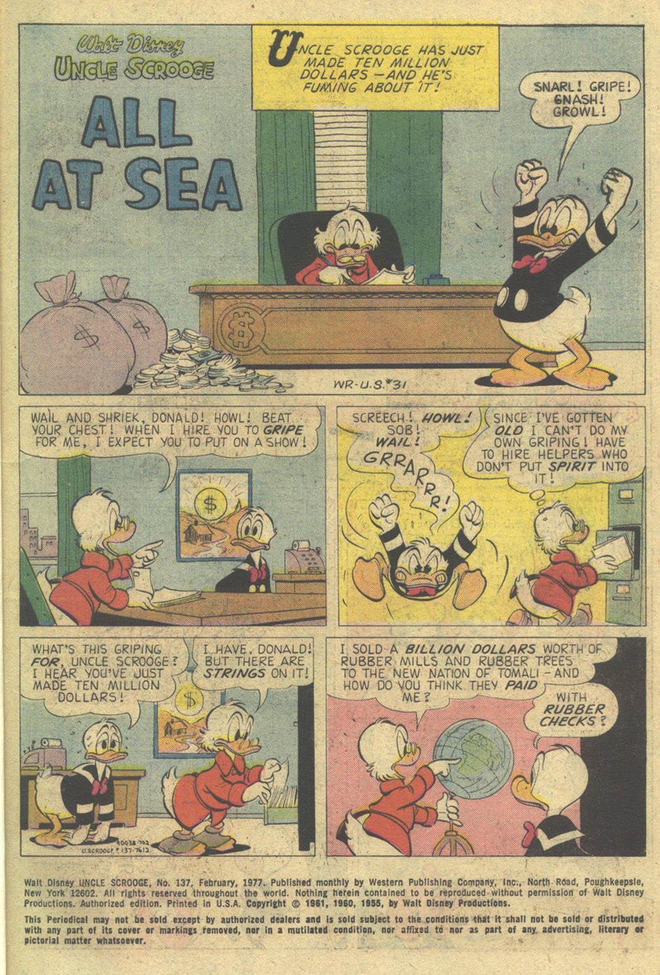 Read online Uncle Scrooge (1953) comic -  Issue #137 - 3