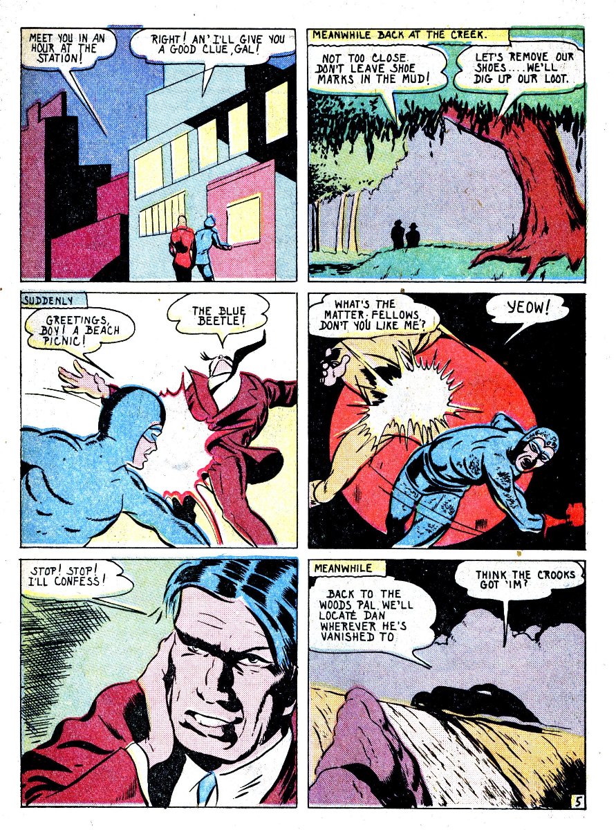 Read online The Blue Beetle comic -  Issue #25 - 40