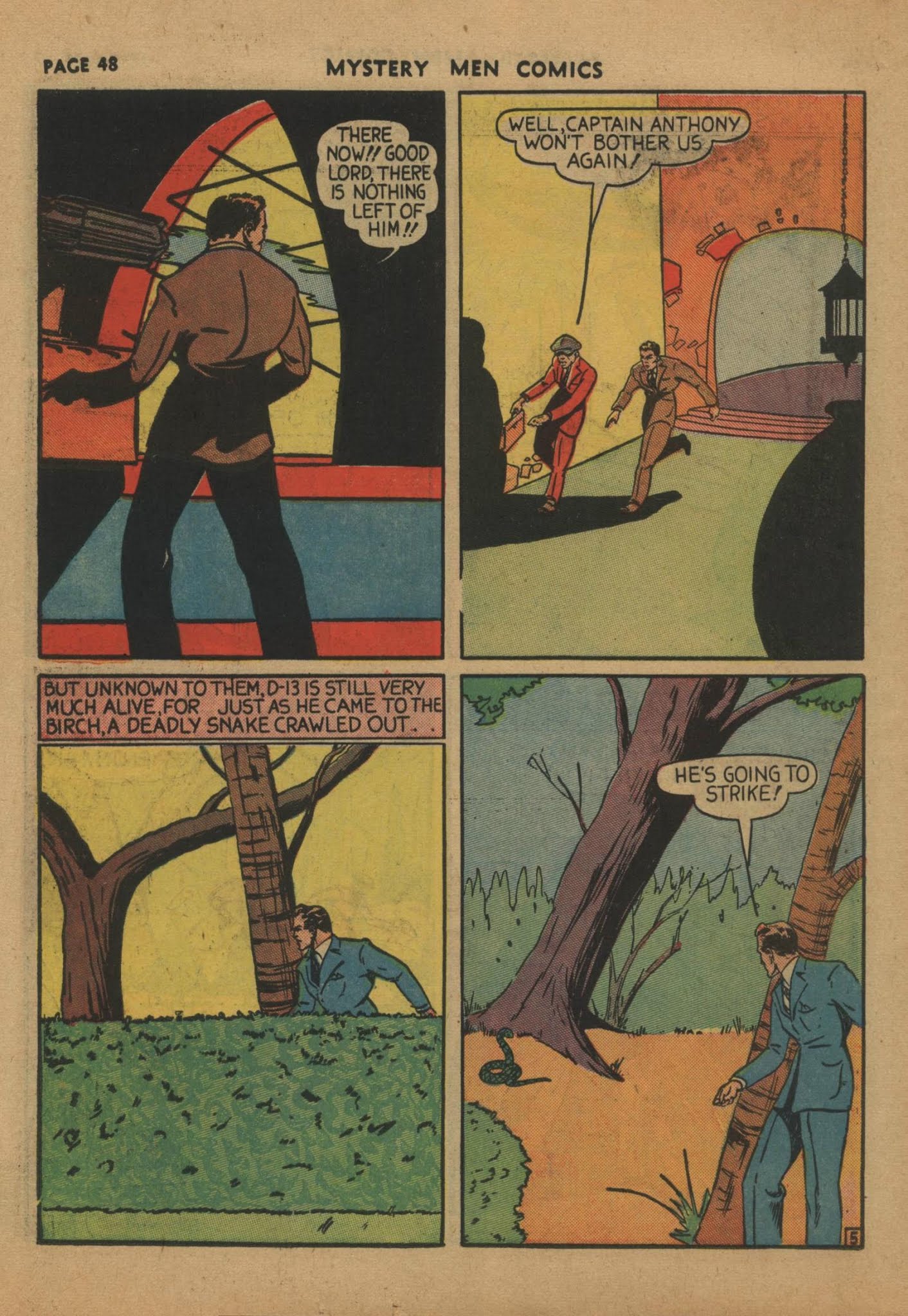 Read online Mystery Men Comics comic -  Issue #9 - 50