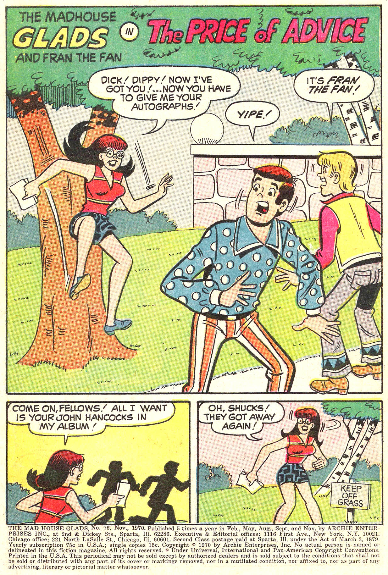 Read online The Mad House Glads comic -  Issue #76 - 3