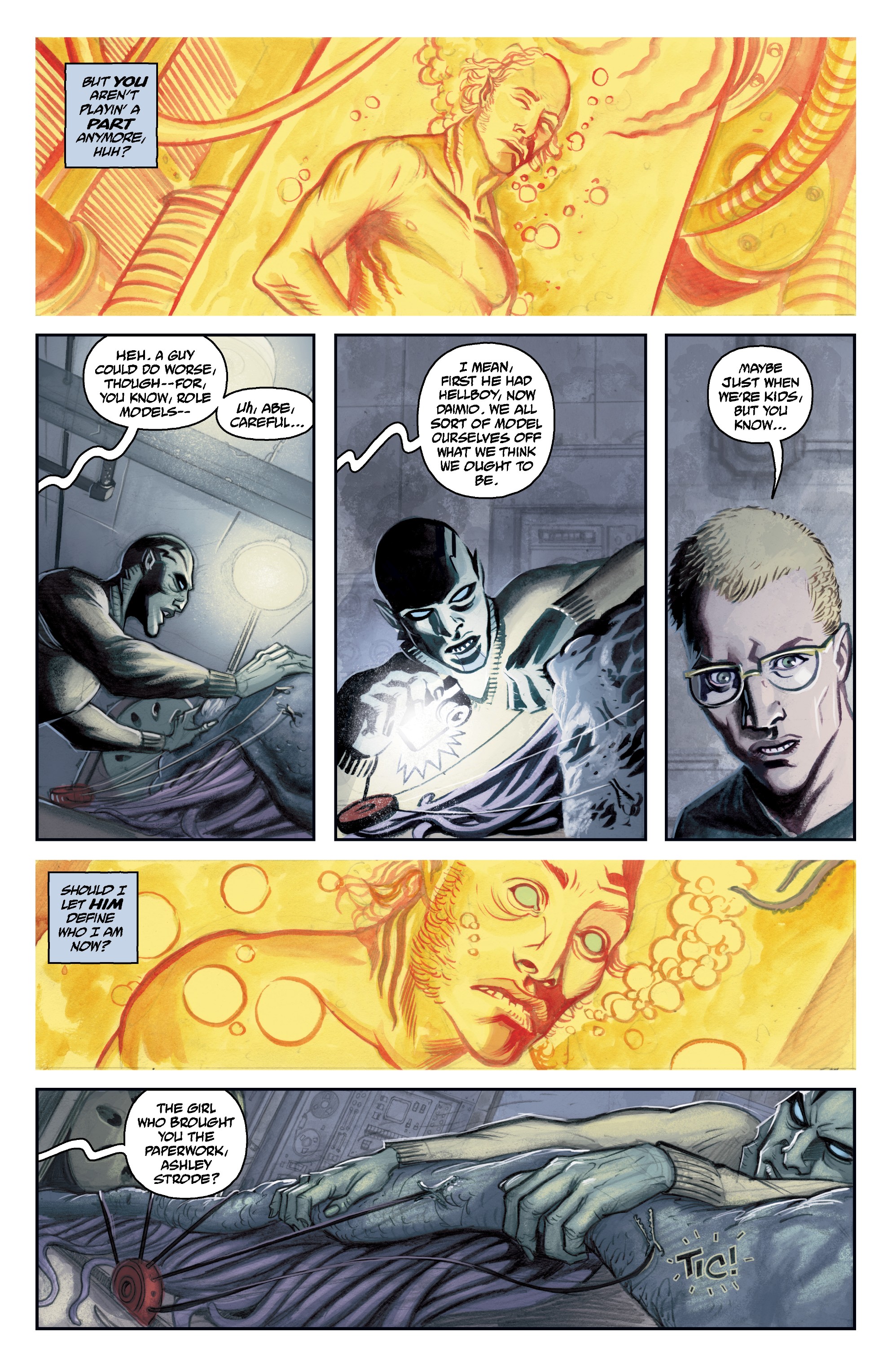 Read online Abe Sapien comic -  Issue # _TPB The Drowning and Other Stories (Part 4) - 52