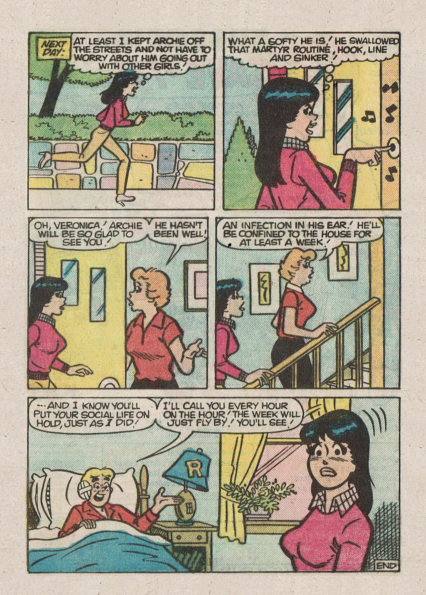 Read online Betty and Veronica Digest Magazine comic -  Issue #34 - 128