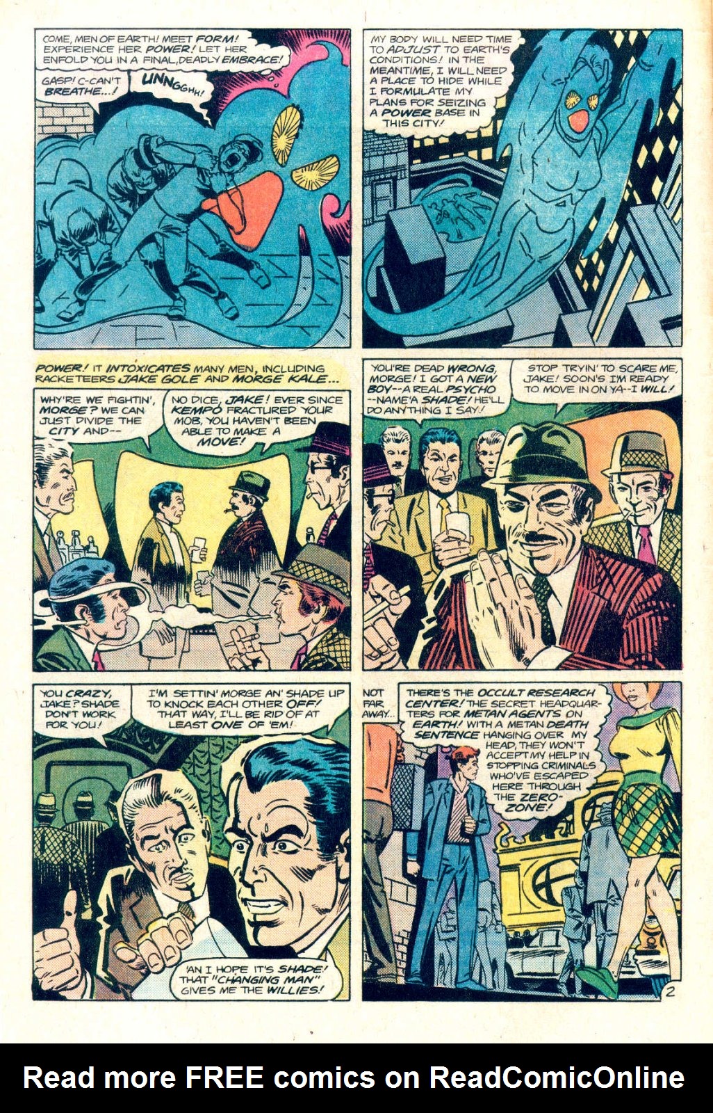 Read online Shade, the Changing Man (1977) comic -  Issue #2 - 4