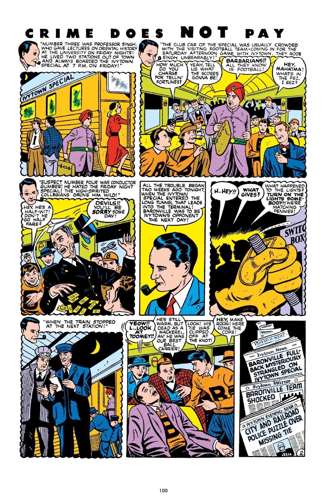 Crime Does Not Pay Archives issue TPB 10 (Part 2) - Page 1