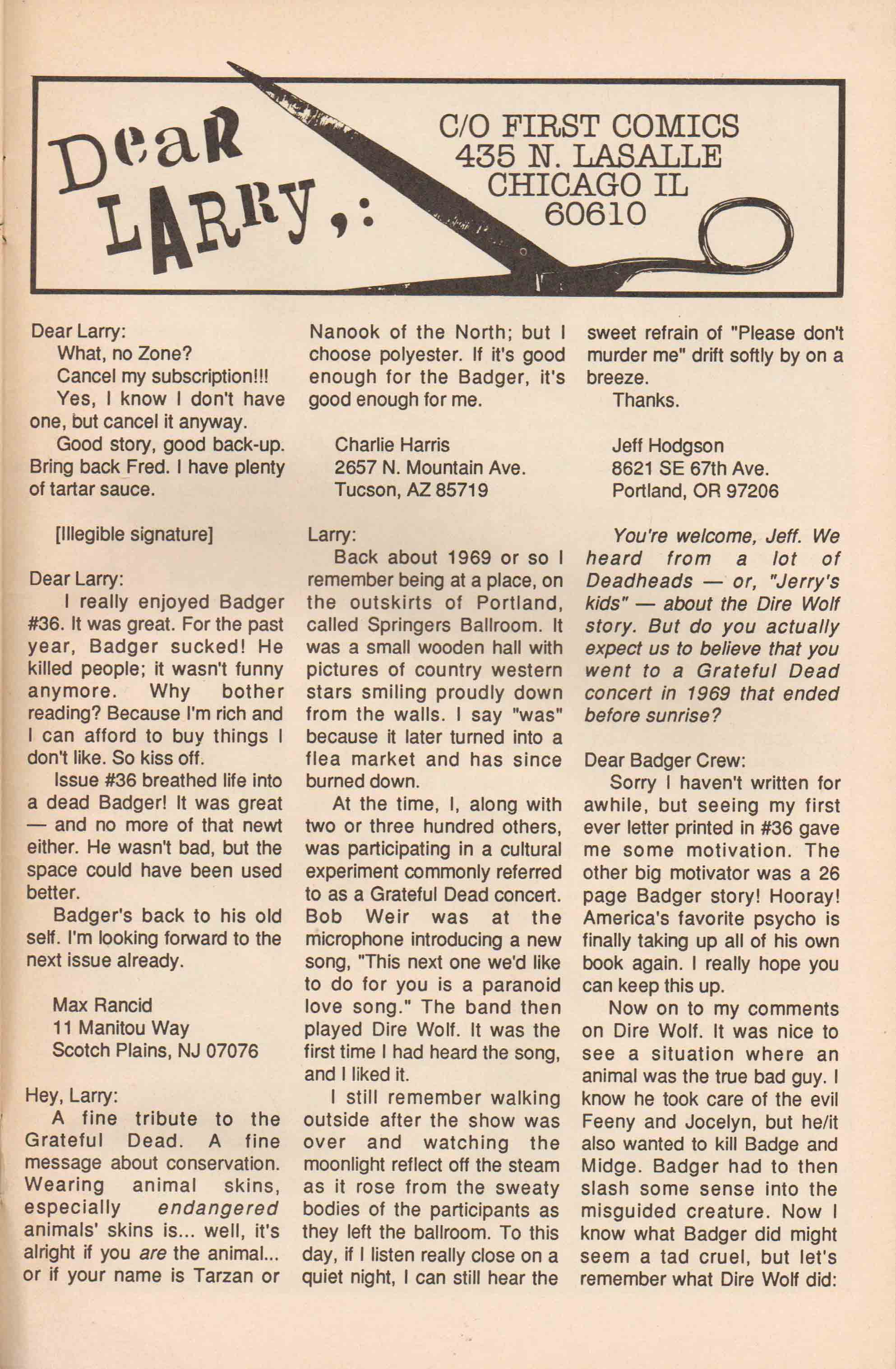 Read online The Badger comic -  Issue #39 - 32