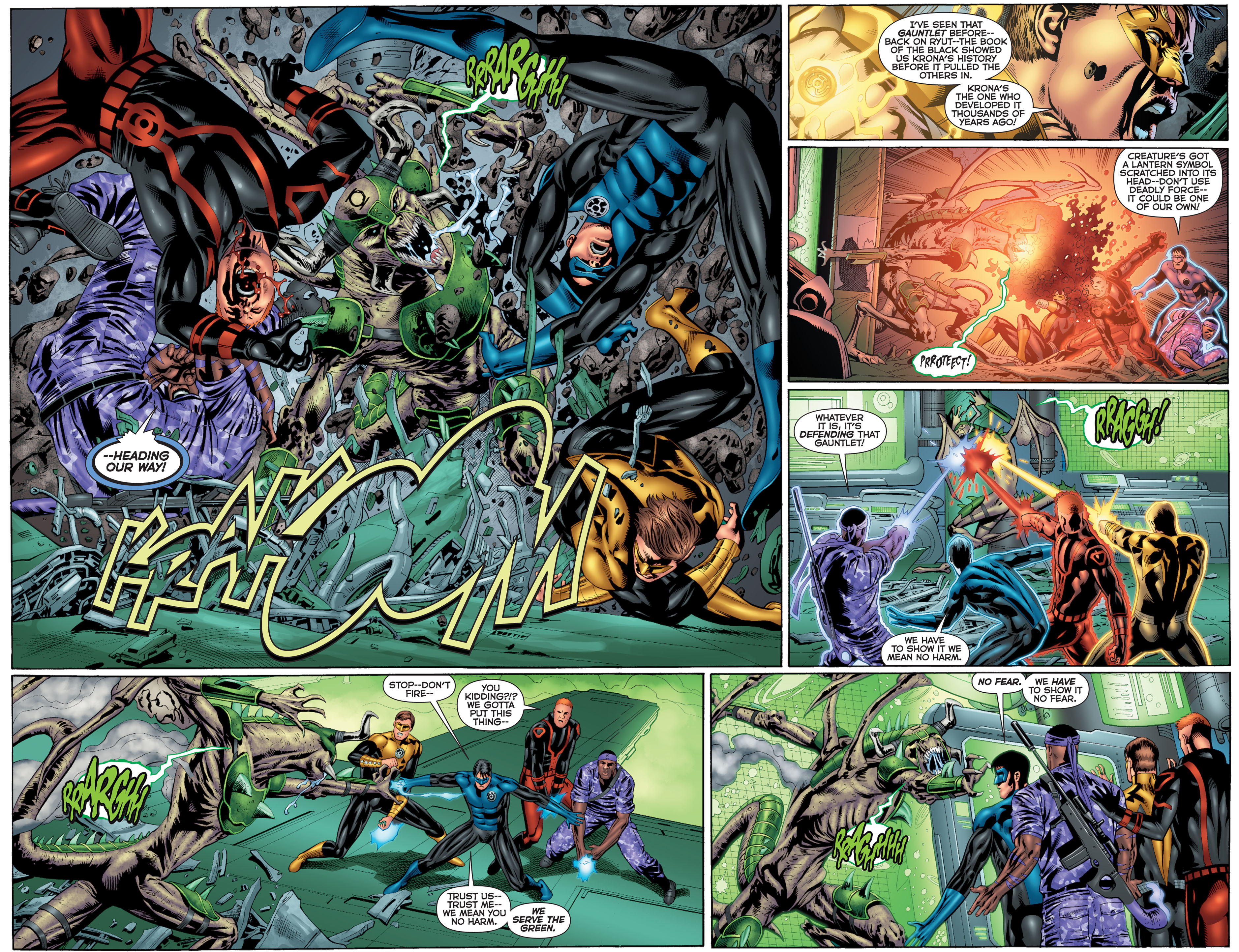 Read online Green Lantern: War of the Green Lanterns (2011) comic -  Issue # TPB - 142