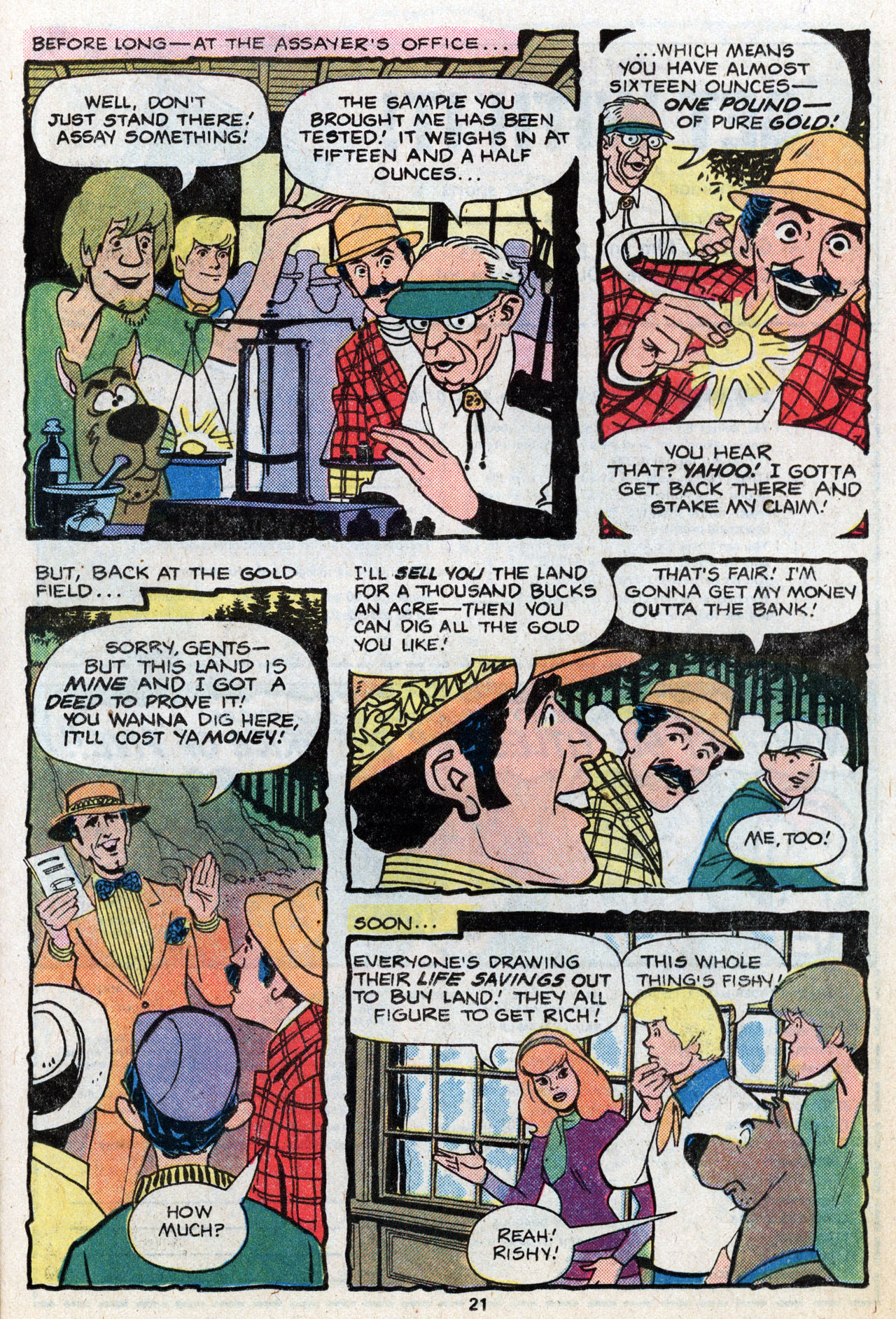 Read online Scooby-Doo (1977) comic -  Issue #6 - 22