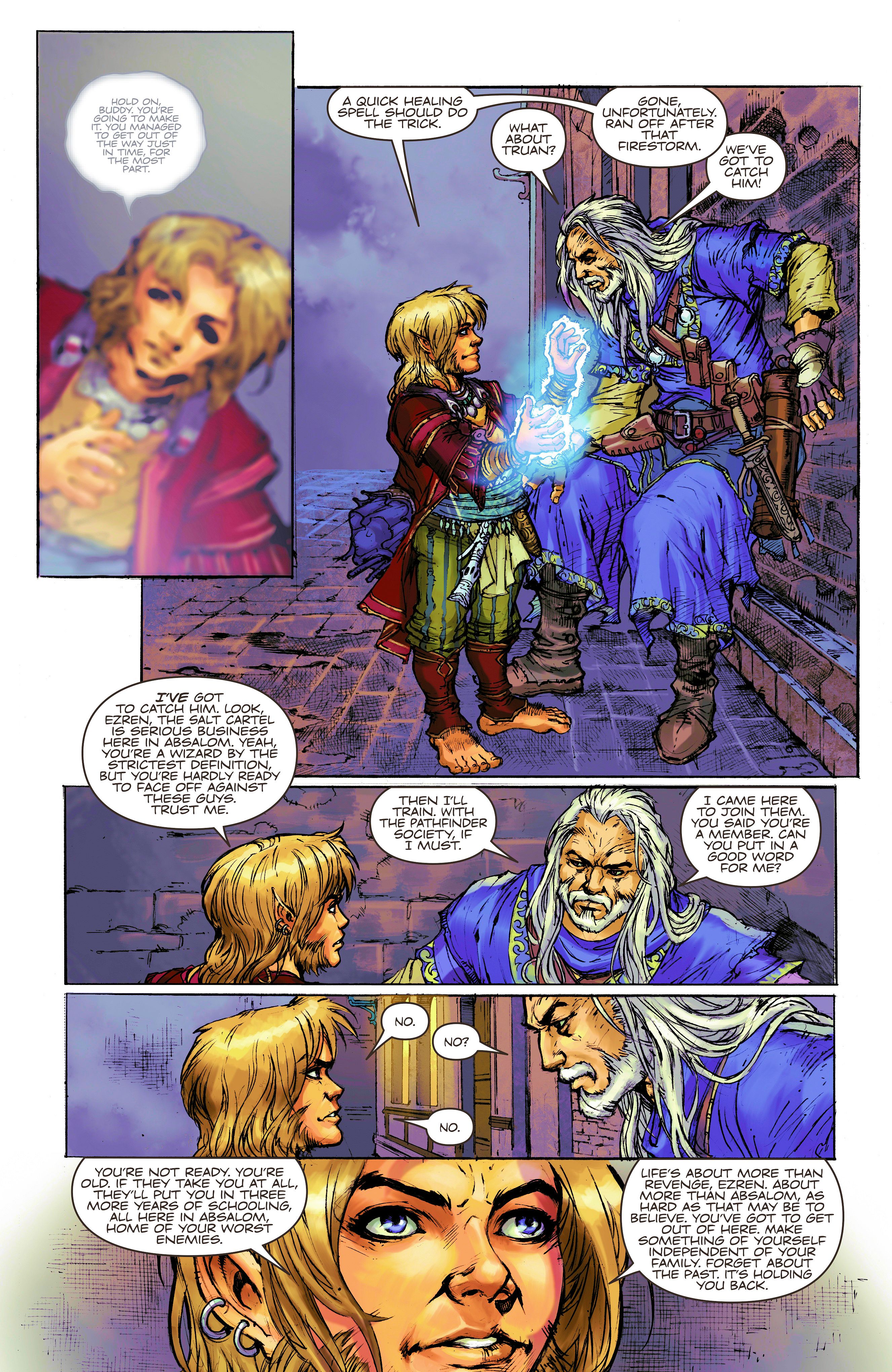 Read online Pathfinder: Origins comic -  Issue #6 - 16