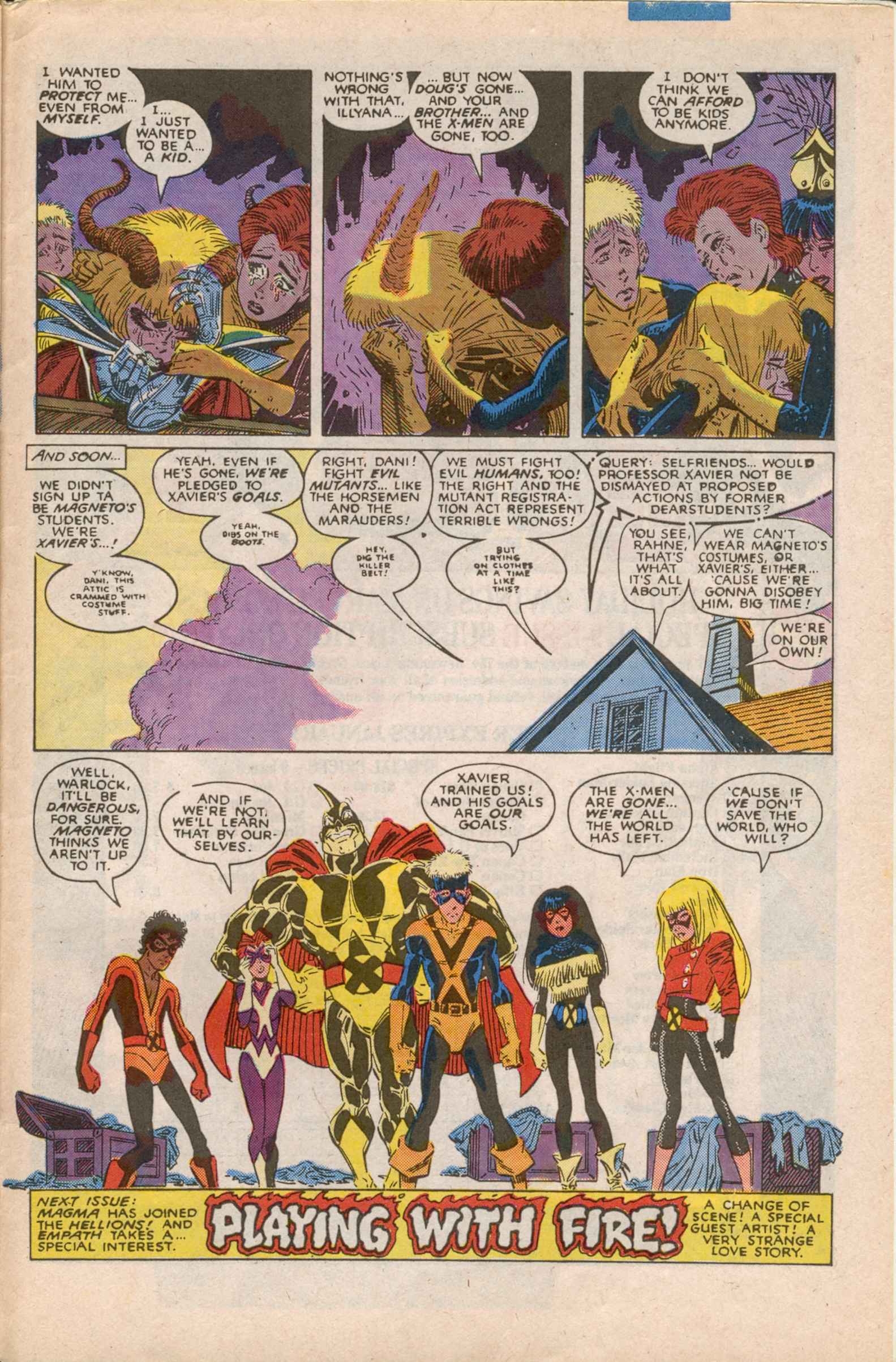Read online The New Mutants comic -  Issue #61 - 23