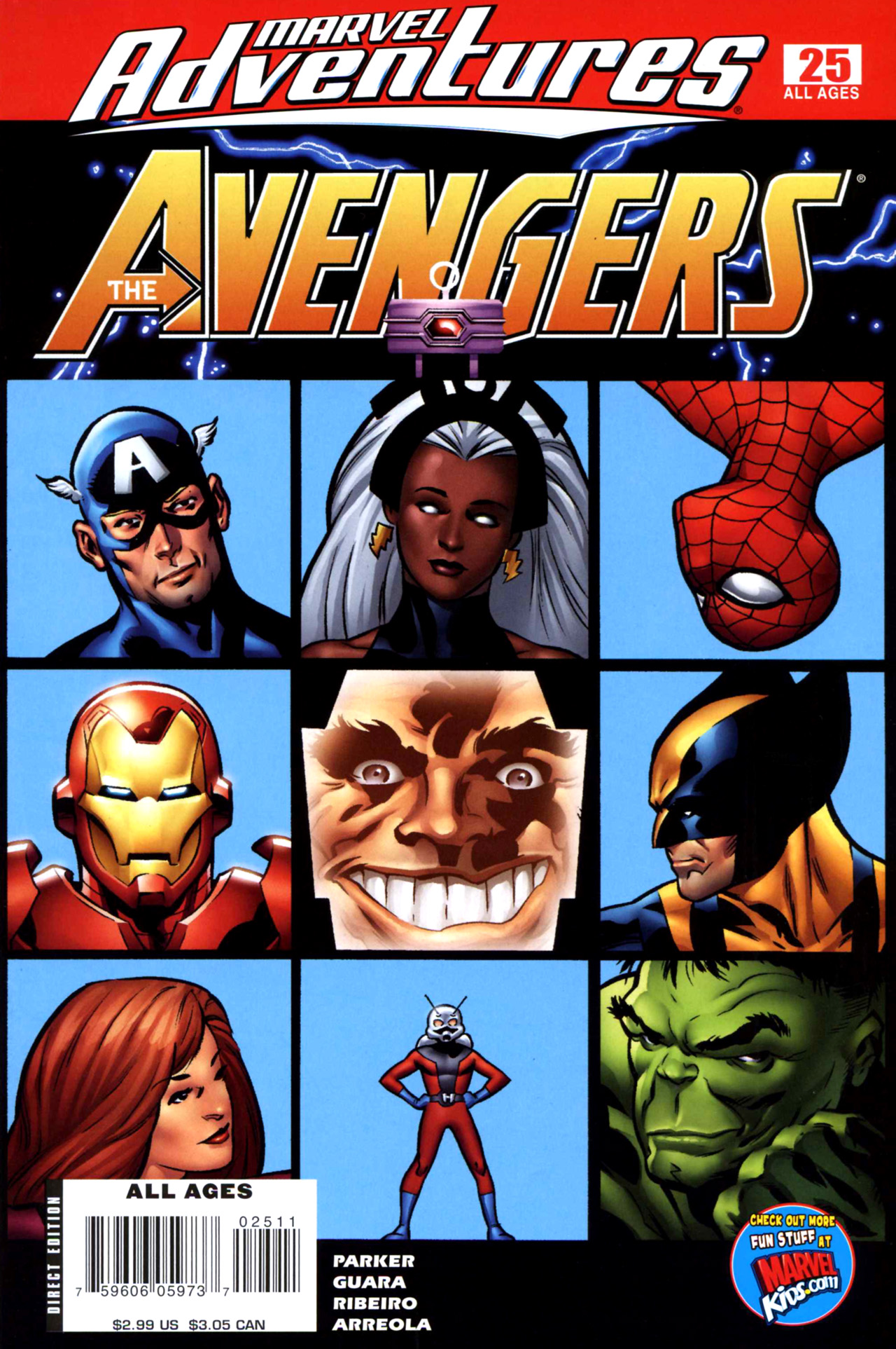 Read online Marvel Adventures The Avengers comic -  Issue #25 - 1