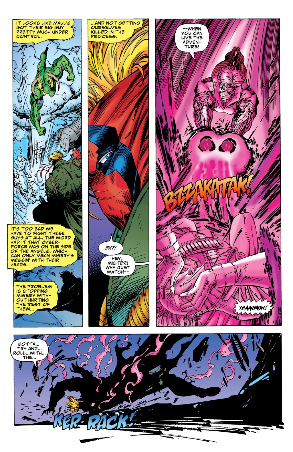 Read online Cyberforce (1992) comic -  Issue # _The Complete Cyberforce (Part 3) - 64