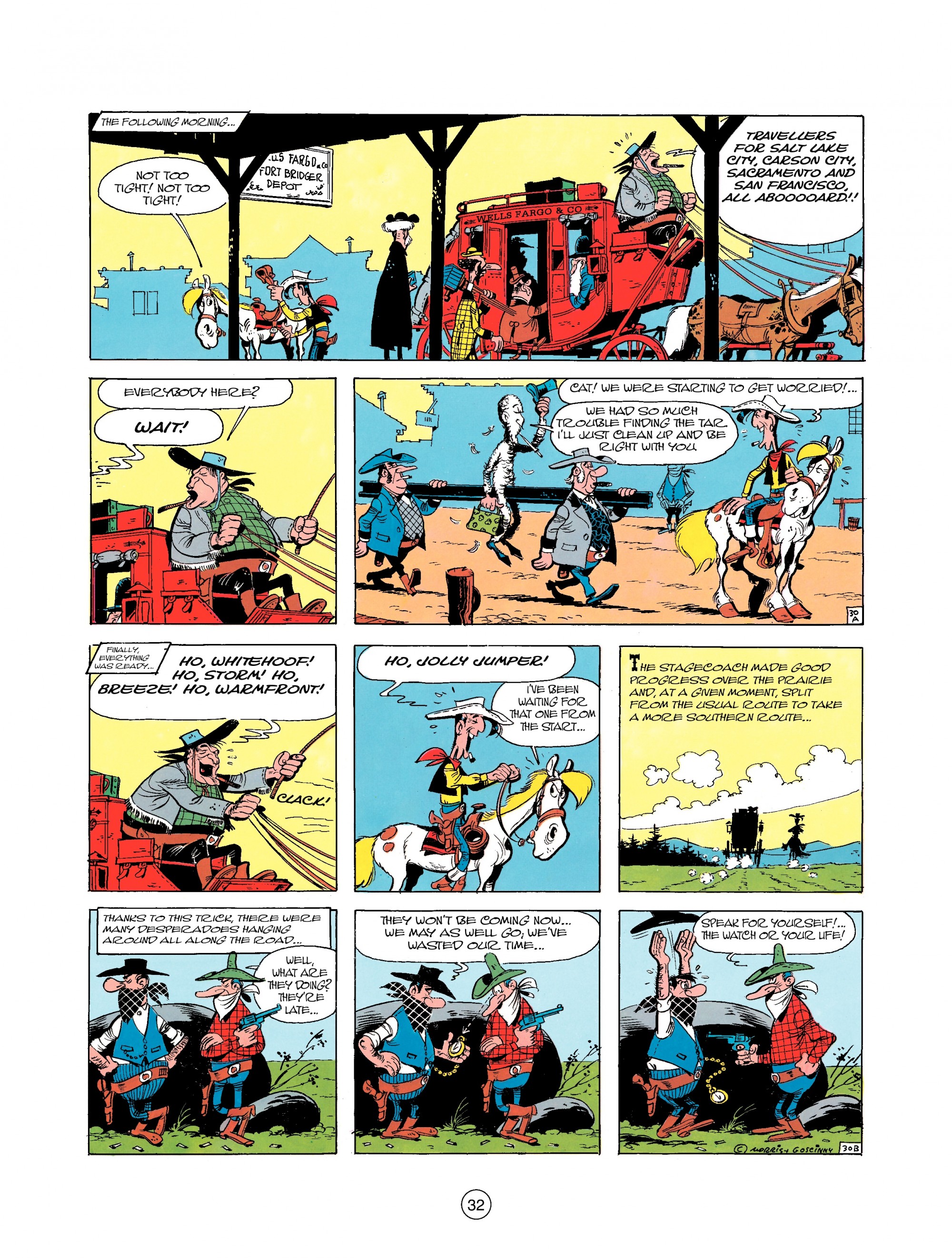 Read online A Lucky Luke Adventure comic -  Issue #25 - 32