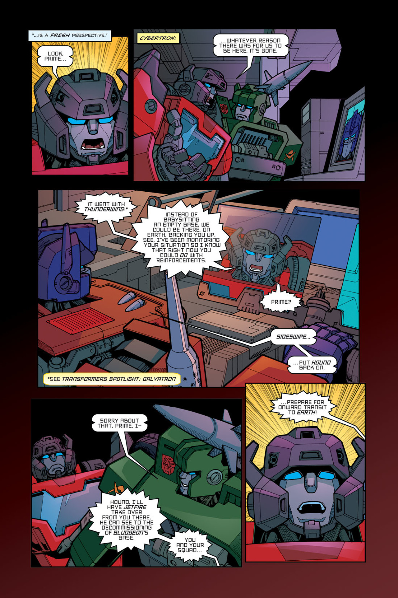 Read online The Transformers: Devastation comic -  Issue #1 - 17