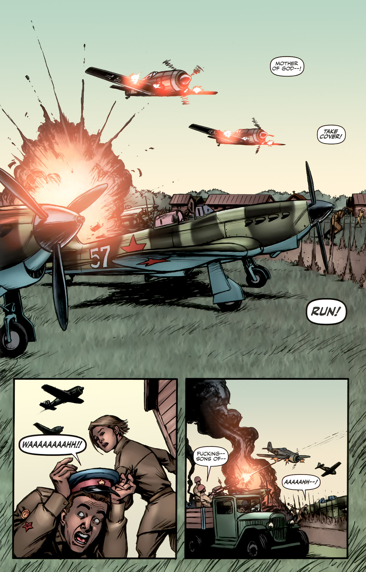 Read online Battlefields (2010) comic -  Issue #7 - 21