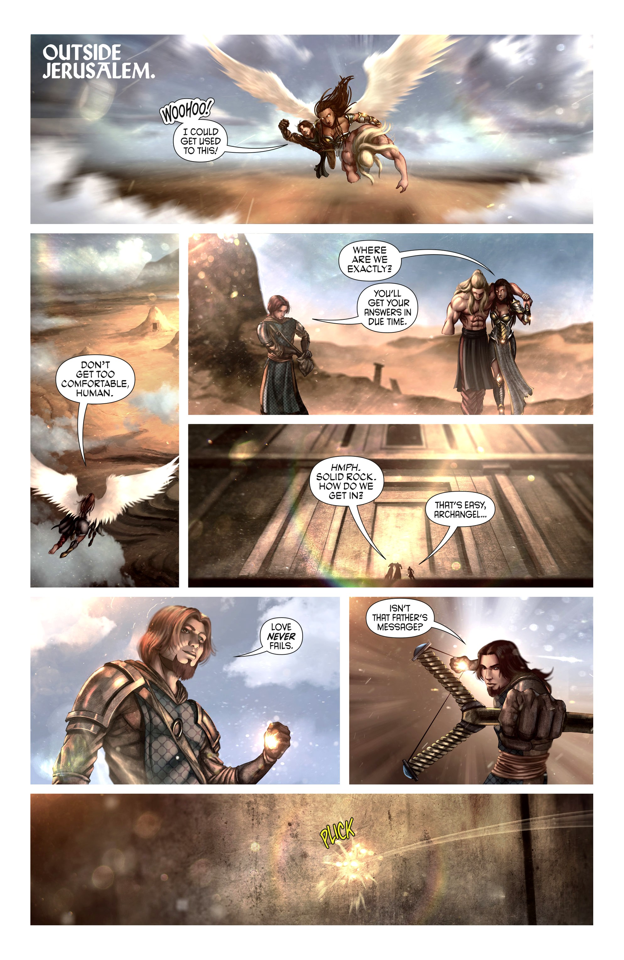 Read online Knights of the Golden Sun comic -  Issue #3 - 19