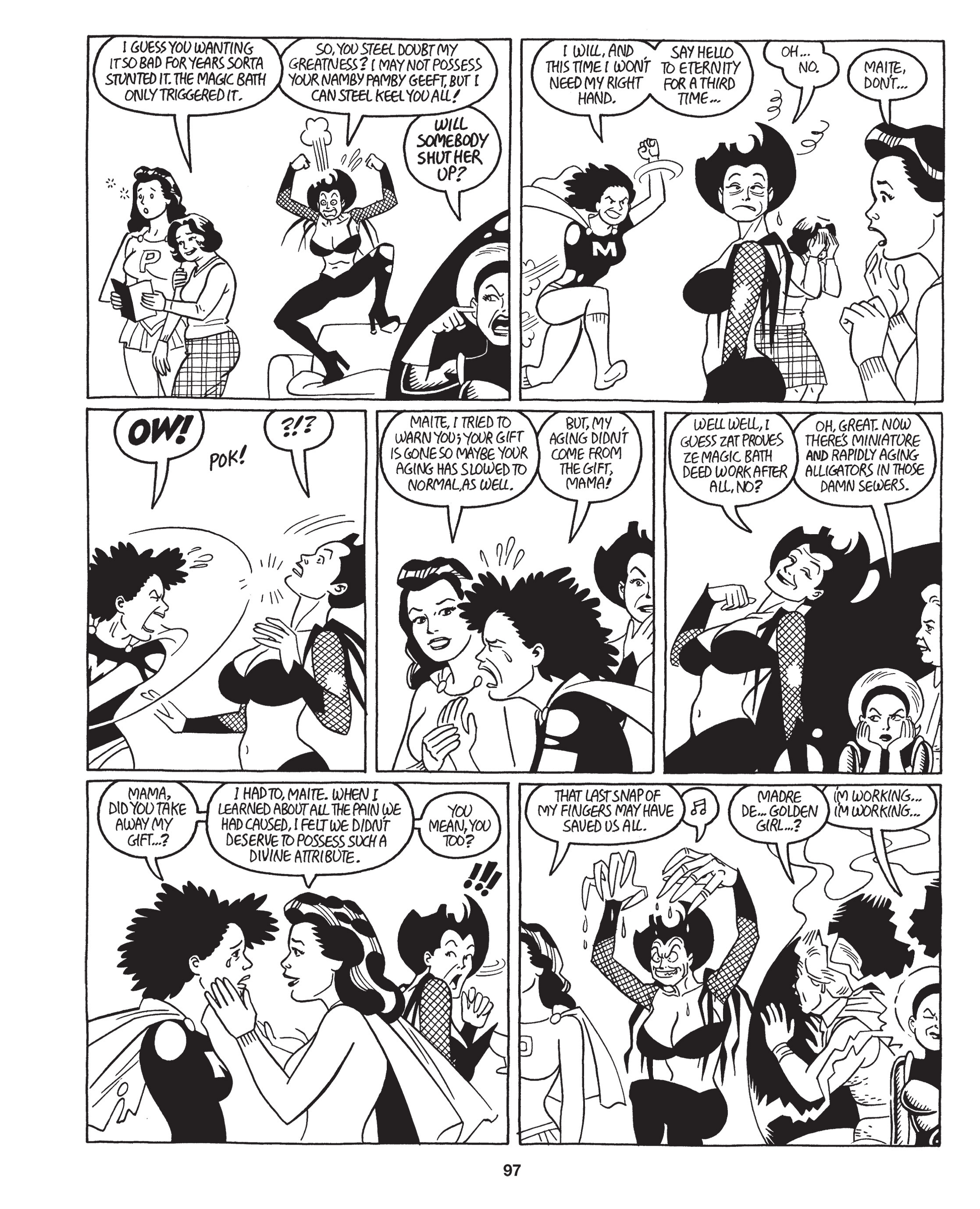 Read online Love and Rockets: New Stories comic -  Issue #2 - 99