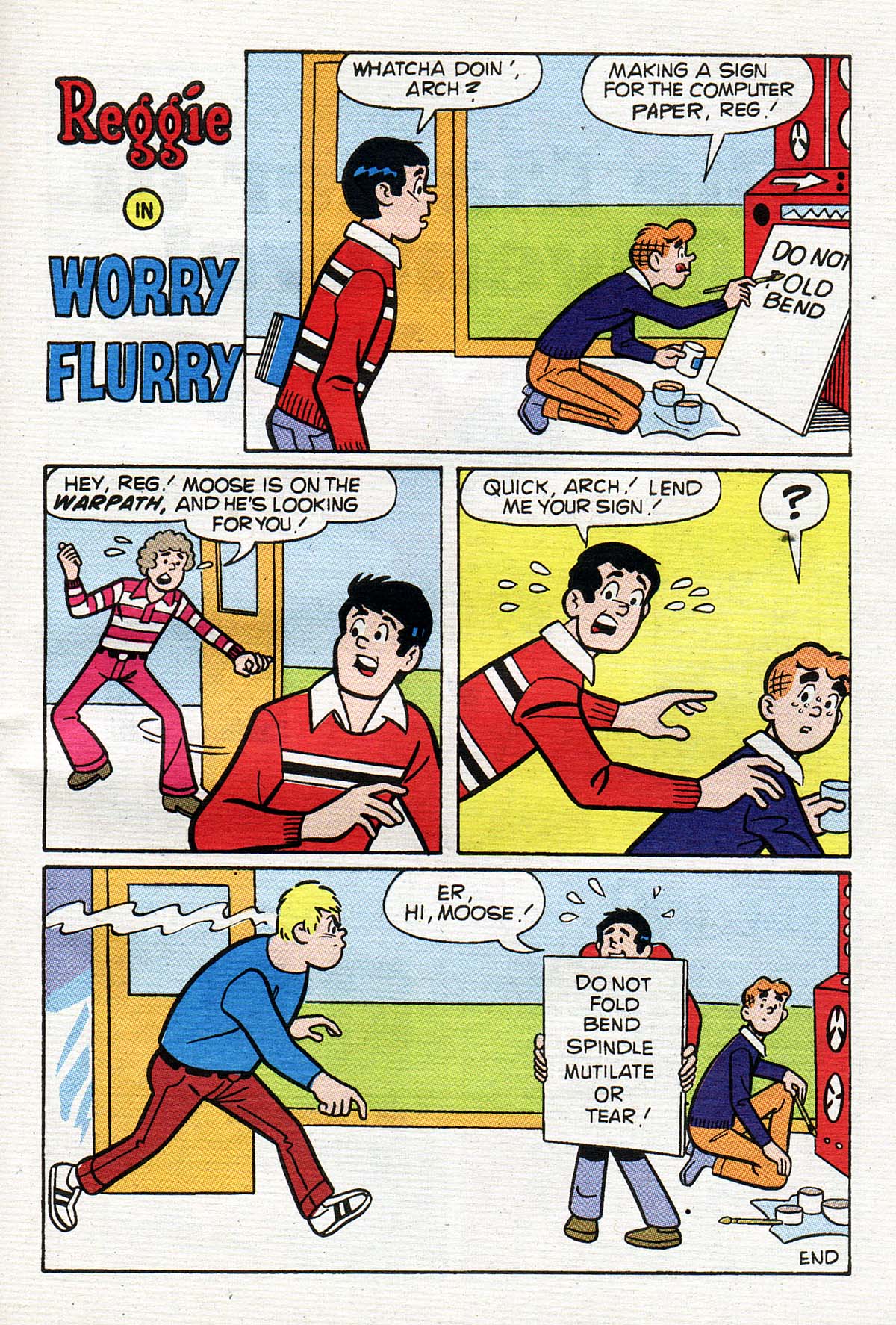 Read online Betty and Veronica Annual Digest Magazine comic -  Issue #8 - 71