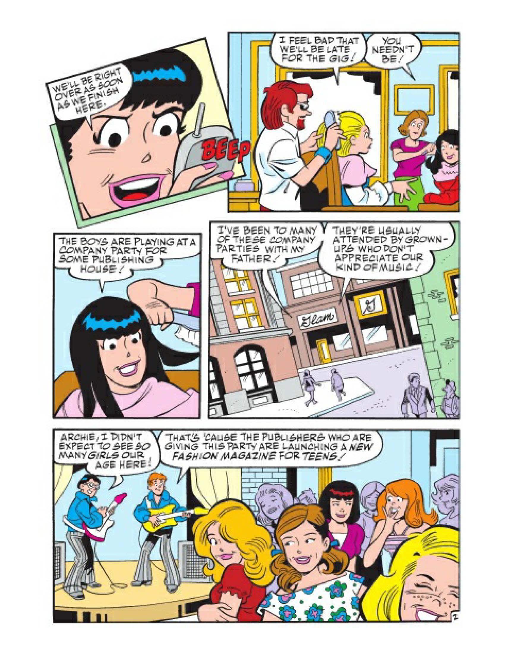 Read online Archie Comics Spectacular: Party Time! comic -  Issue # TPB - 30
