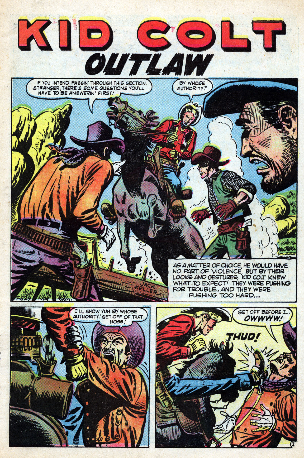 Read online Kid Colt Outlaw comic -  Issue #46 - 3