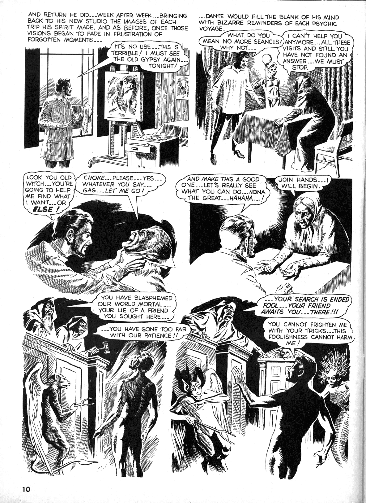 Read online Creepy (1964) comic -  Issue #25 - 10