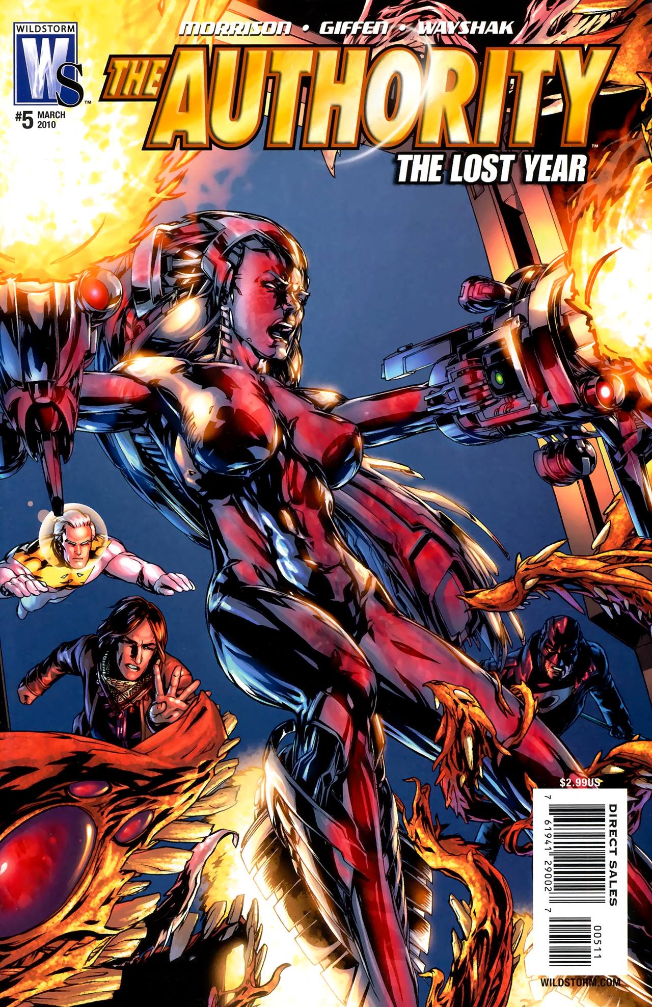 Read online The Authority: The Lost Year comic -  Issue #5 - 1