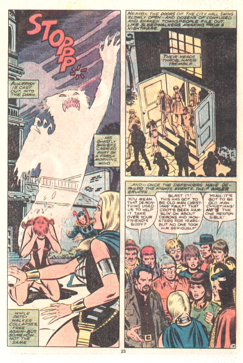 Read online The Defenders (1972) comic -  Issue #94 - 20