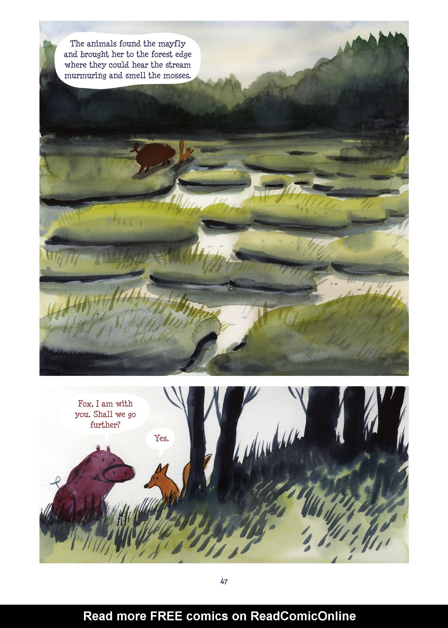 Read online Tiny Fox and Great Boar comic -  Issue #3 - 47